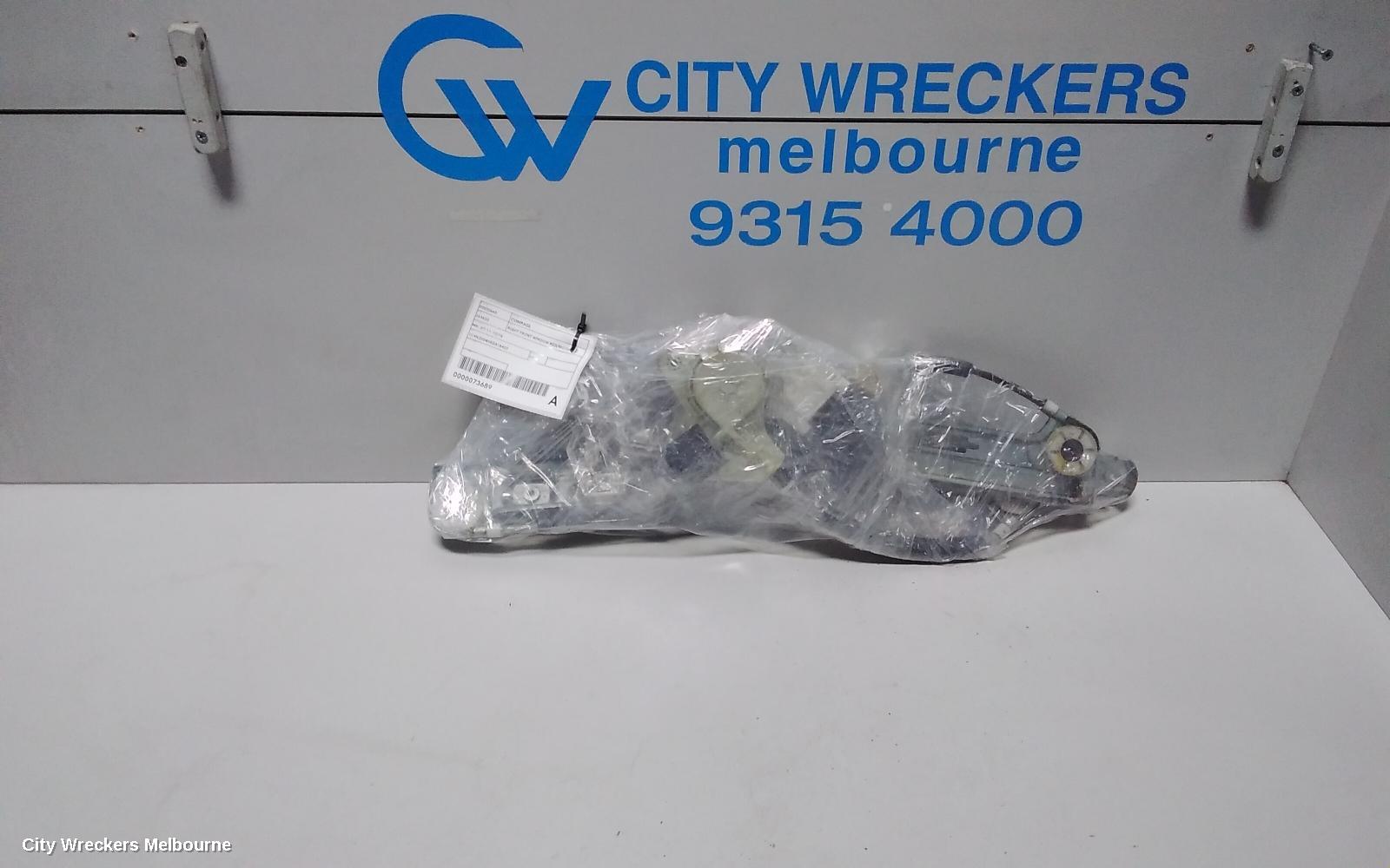 JEEP COMPASS RIGHT FRONT WINDOW REG/MOTOR, MK, 07/2011 - 12/2016
