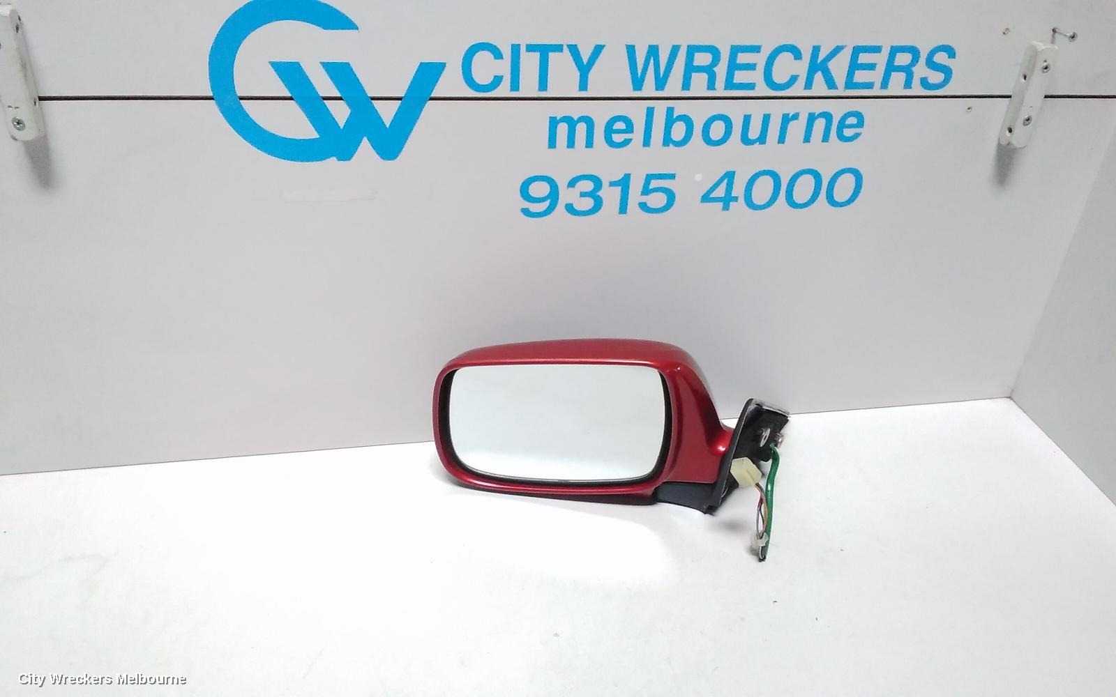 SUBARU OUTBACK LEFT DOOR MIRROR, 3RD GEN, OEW 42405, 05/2001 - 08/2003