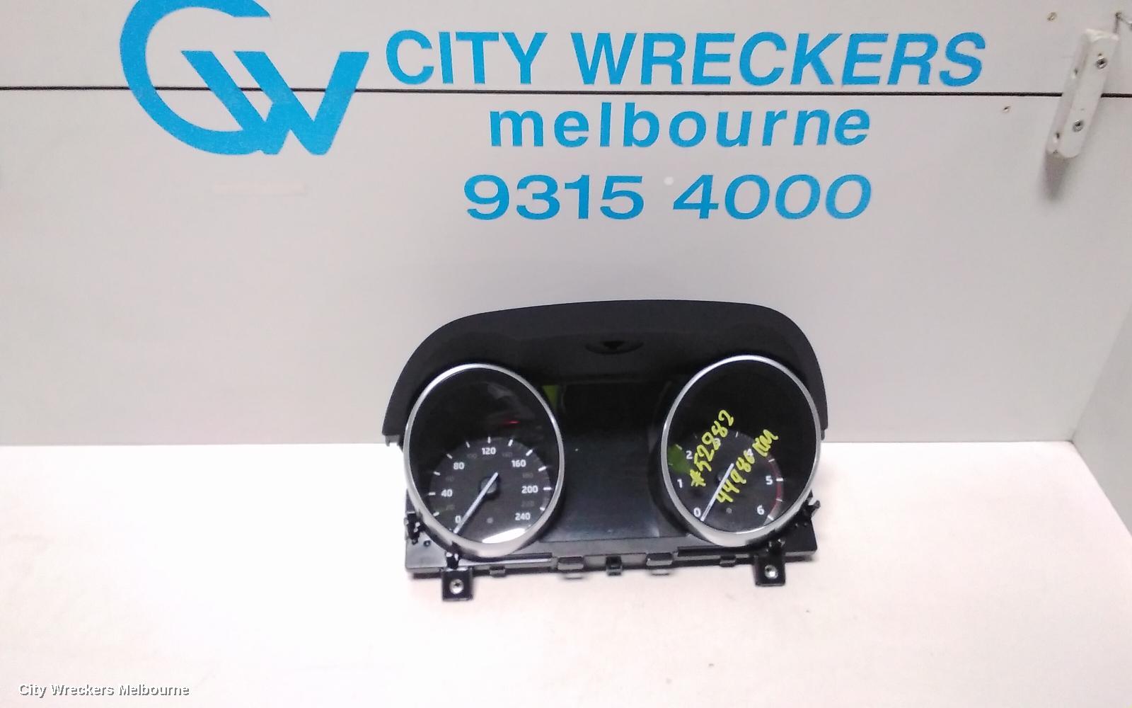 LAND ROVER RANGEROVER EVOQUE INSTRUMENT CLUSTER, DIESEL, 2.0, AUTO T/M, L538, 09/2015 - 01/2019