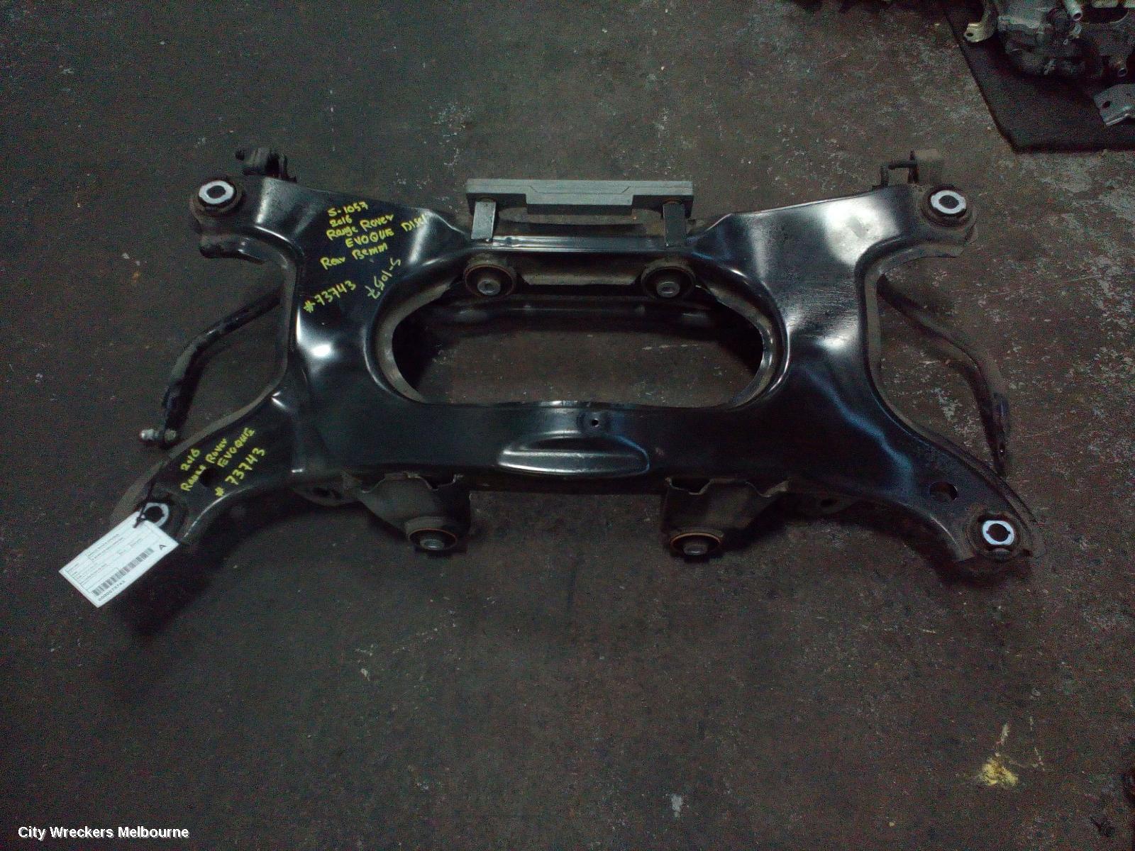 LAND ROVER RANGEROVER EVOQUE R BEAM/CRADLE/XMEMBR, L538, 11/2011 - 01/2019