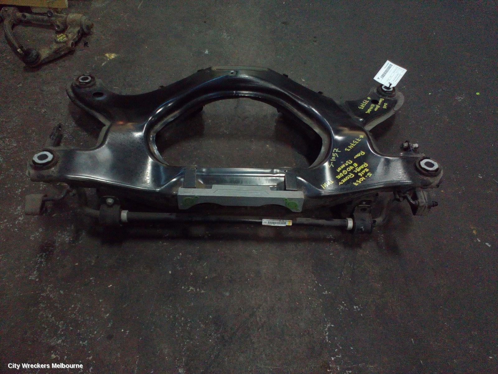 LAND ROVER RANGEROVER EVOQUE R BEAM/CRADLE/XMEMBR, L538, 11/2011 - 01/2019