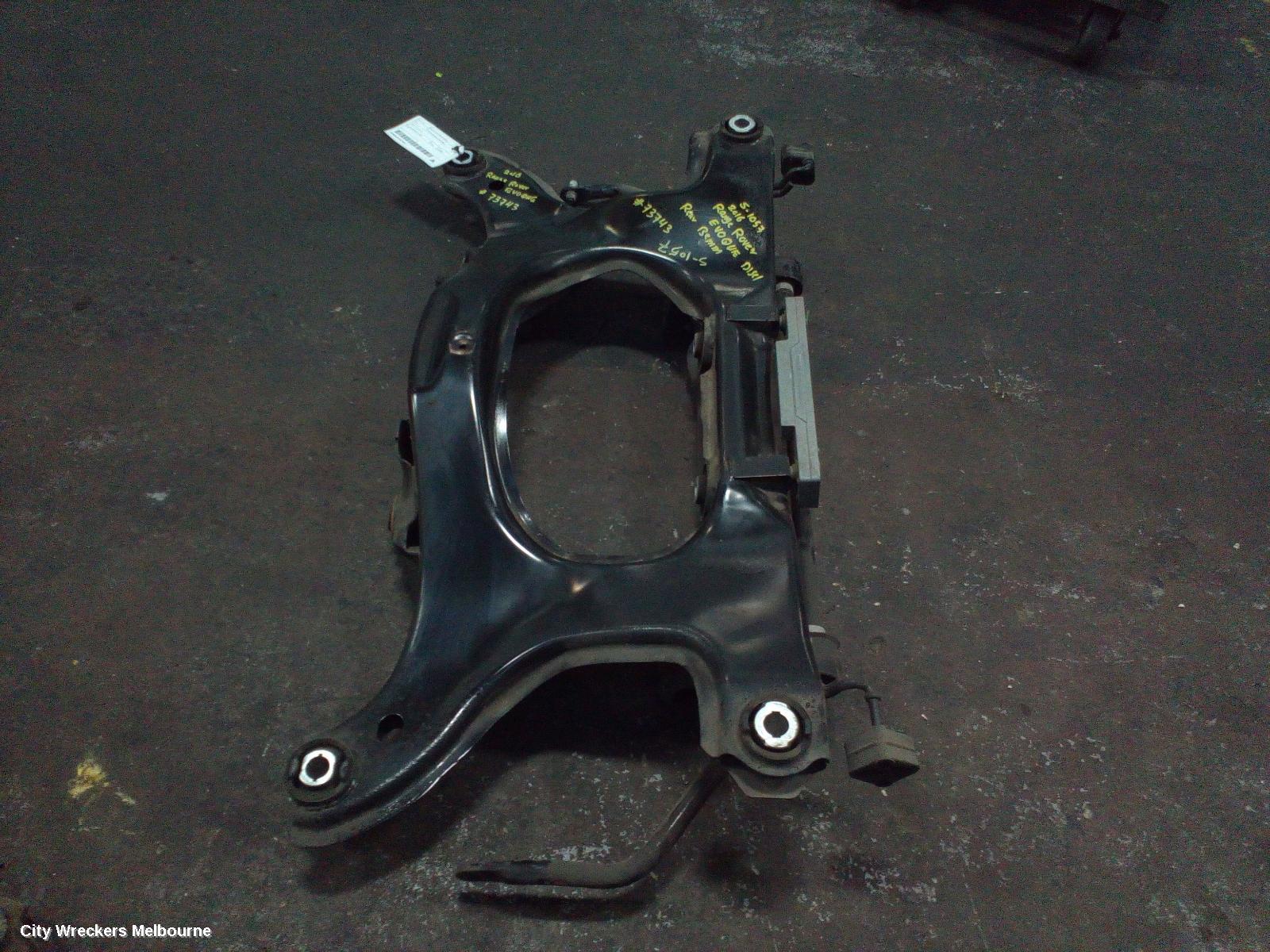 LAND ROVER RANGEROVER EVOQUE R BEAM/CRADLE/XMEMBR, L538, 11/2011 - 01/2019