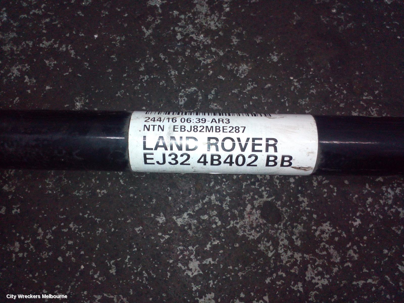 LAND ROVER RANGEROVER EVOQUE RIGHT DRIVESHAFT, REAR, EFFICIENT DRIVELINE, L538, 11/2011 - 01/2019