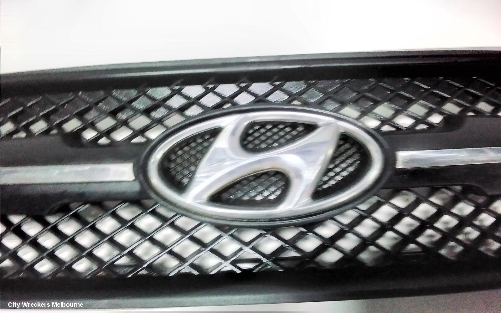 HYUNDAI TUCSON GRILLE, RADIATOR GRILLE, 08/2004 - 06/2008