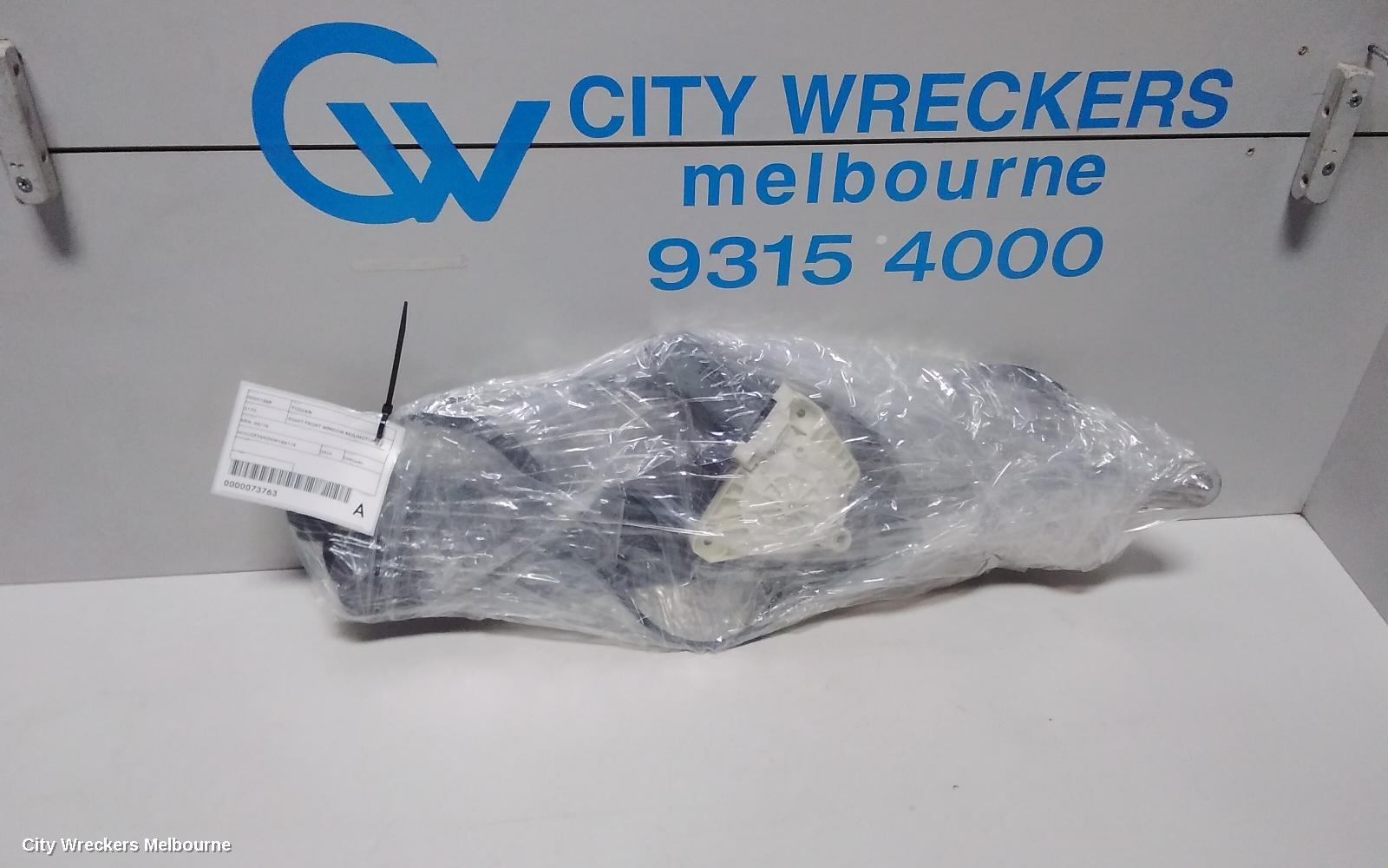 VOLKSWAGEN TIGUAN RIGHT FRONT WINDOW REG/MOTOR, DOOR REG ASSY (REG AND MOTOR), 5NA, 06/2016 ONWARDS