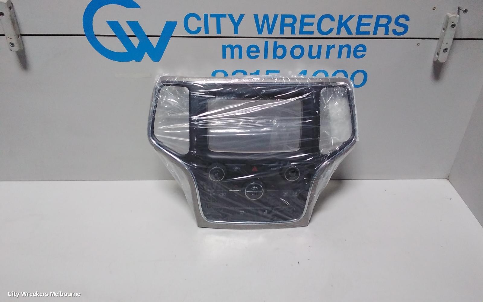 JEEP GRANDCHEROKEE HEATER/AC CONTROLS, DUAL ZONE CLIMATE CONTROL, NON SEAT COOLING TYPE, WK, 10/2010 - 03/2013