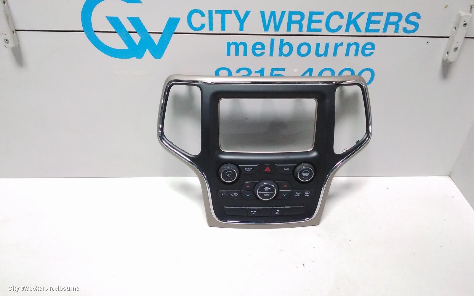 JEEP GRANDCHEROKEE HEATER/AC CONTROLS, DUAL ZONE CLIMATE CONTROL, NON SEAT COOLING TYPE, WK, 10/2010 - 03/2013