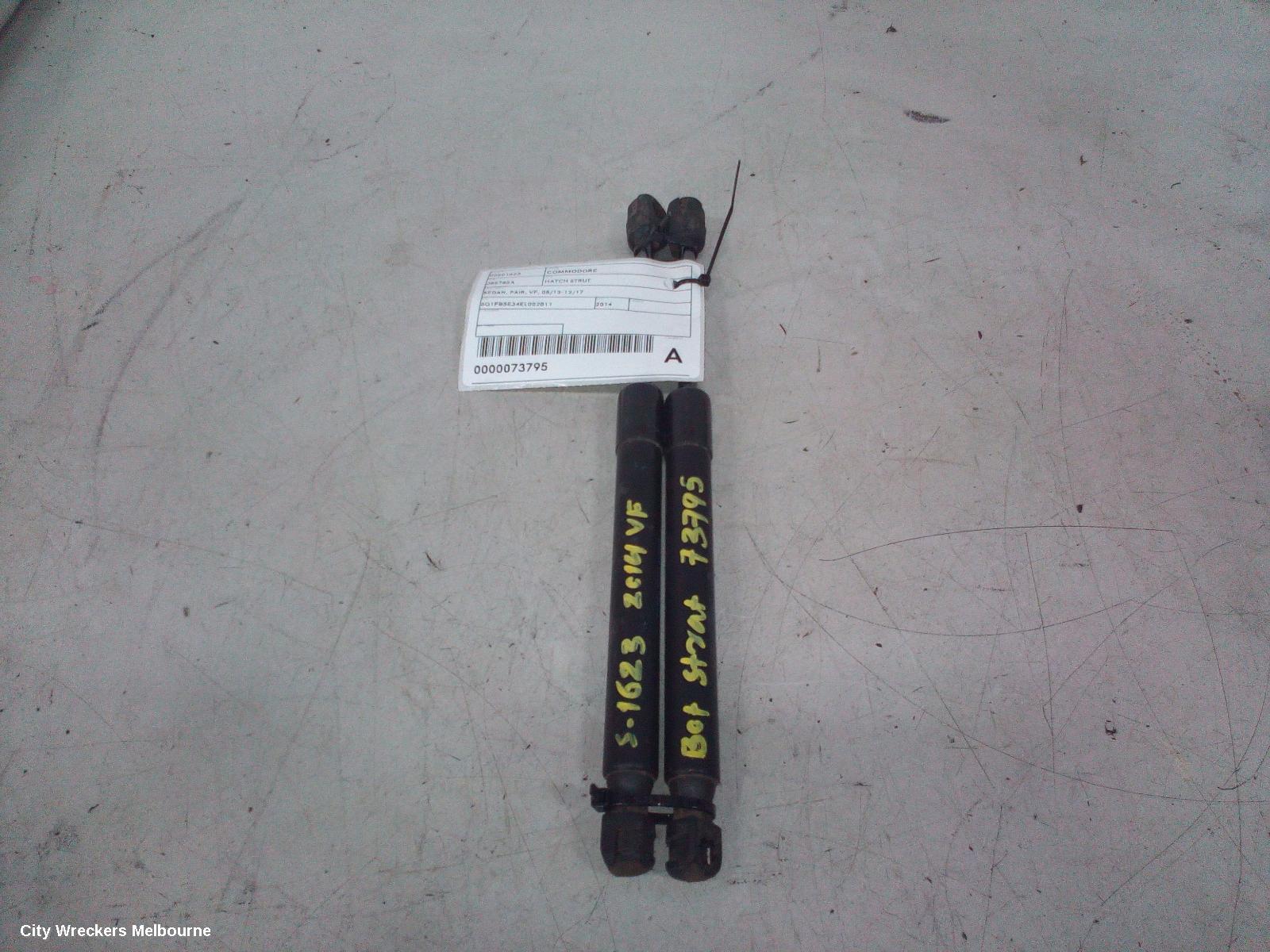 HOLDEN COMMODORE HATCH STRUT, SEDAN, PAIR, VF, 05/2013 - 12/2017