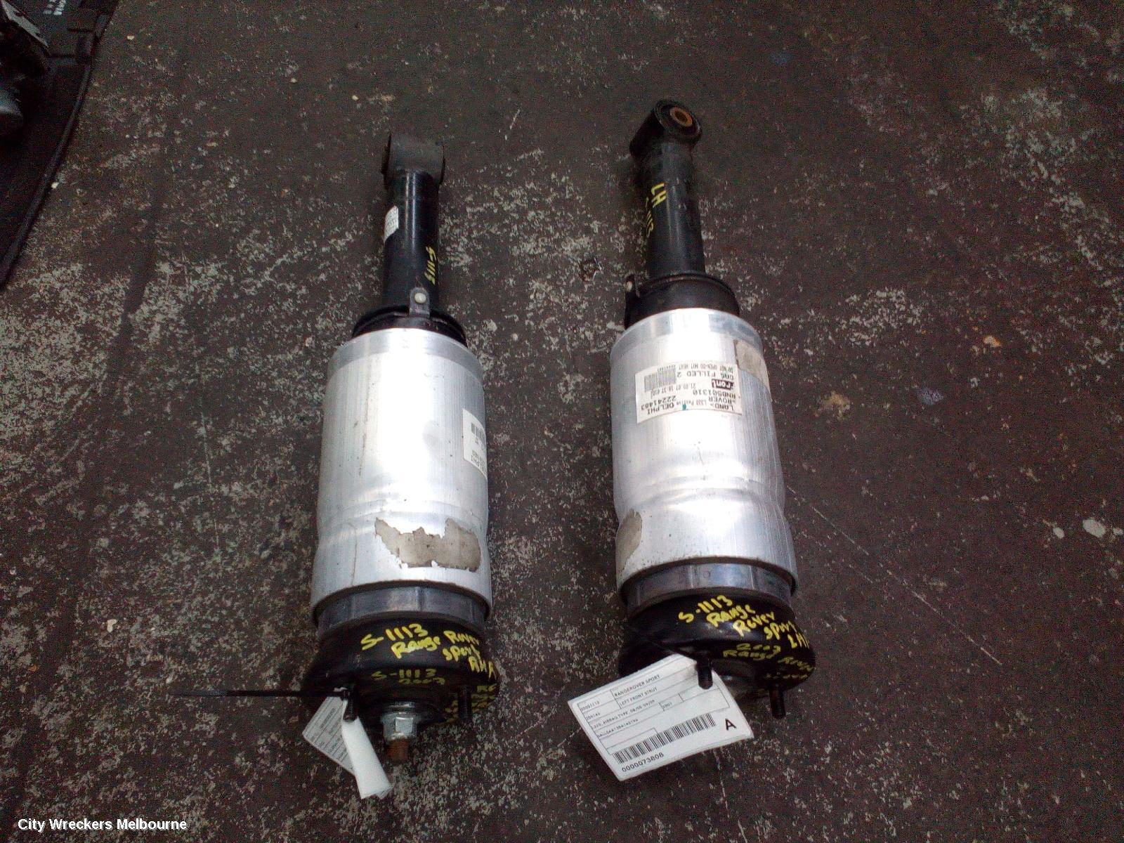 LAND ROVER RANGEROVER SPORT LEFT FRONT STRUT, L320, AIRBAG TYPE, 08/2005 - 09/2009
