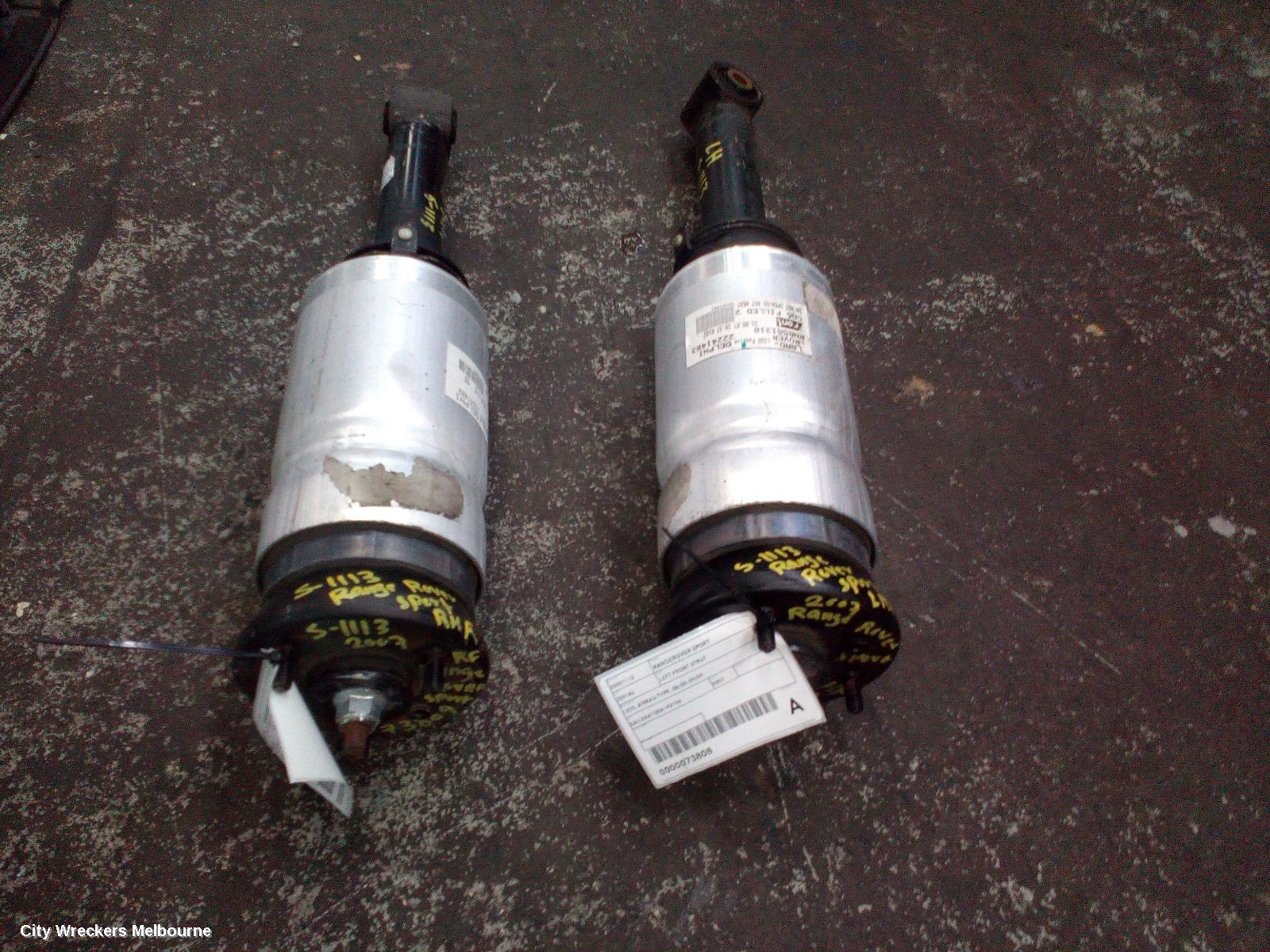 LAND ROVER RANGEROVER SPORT RIGHT FRONT STRUT, L320, AIRBAG TYPE, 08/2005 - 09/2009