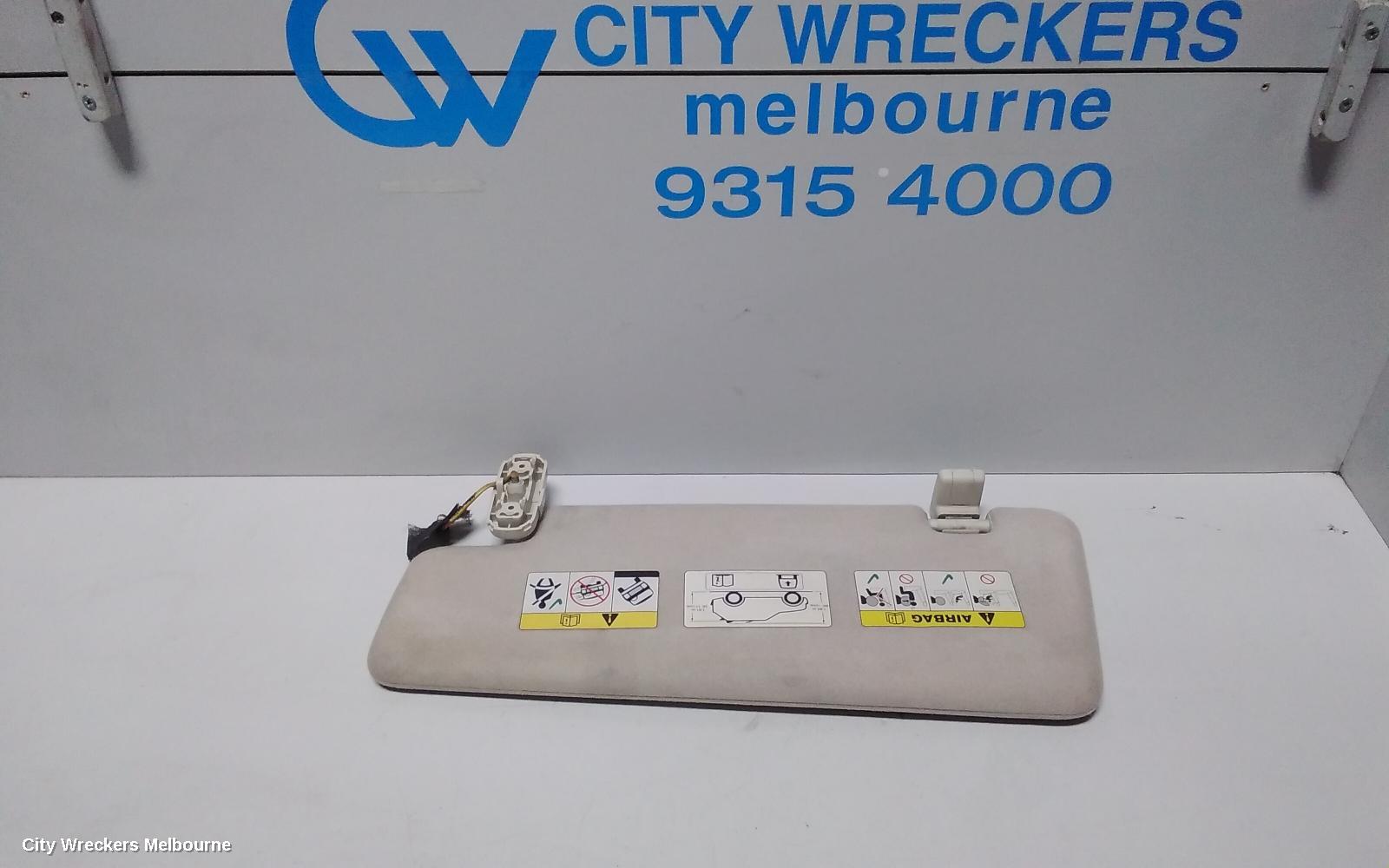 LAND ROVER RANGEROVER SPORT SUNVISOR, L320, LH SIDE, 08/2005 - 12/2013