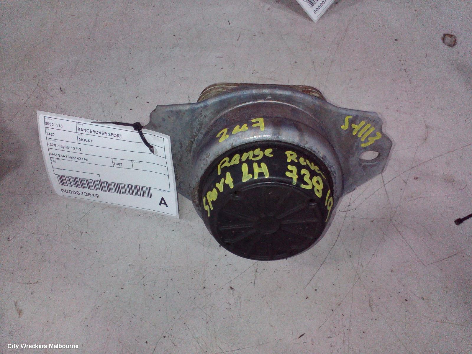 LAND ROVER RANGEROVER SPORT MOUNT, L320, 08/2005 - 12/2013