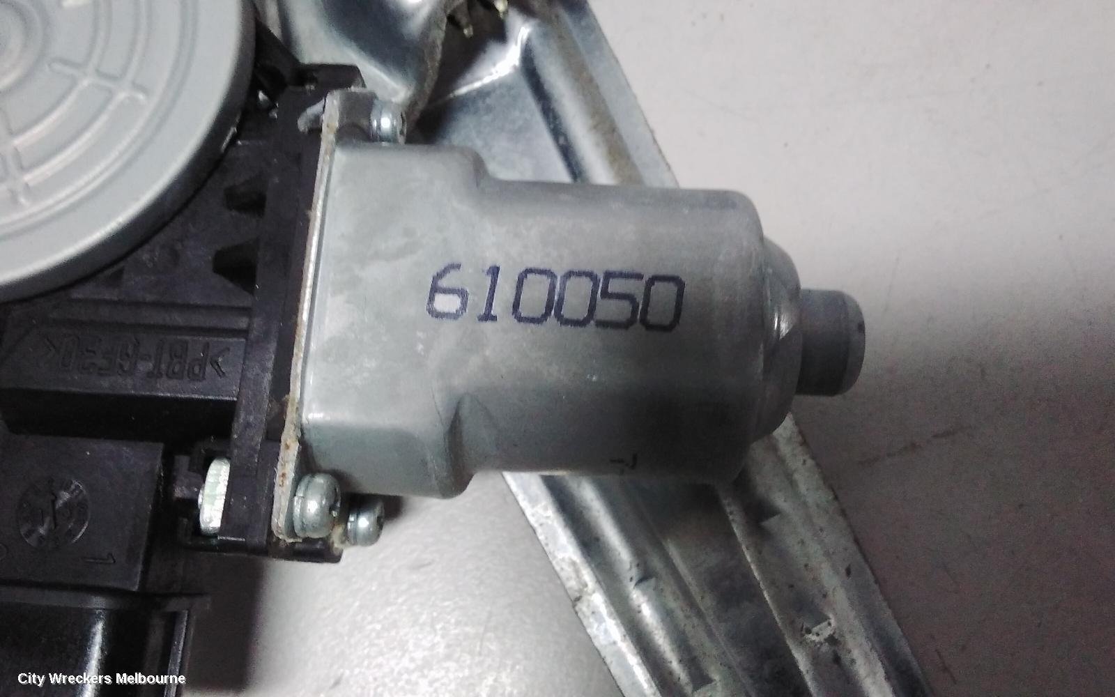 SUBARU LIBERTY RIGHT REAR WND REG/MOTOR, 6TH GEN, 08/2014 ONWARDS