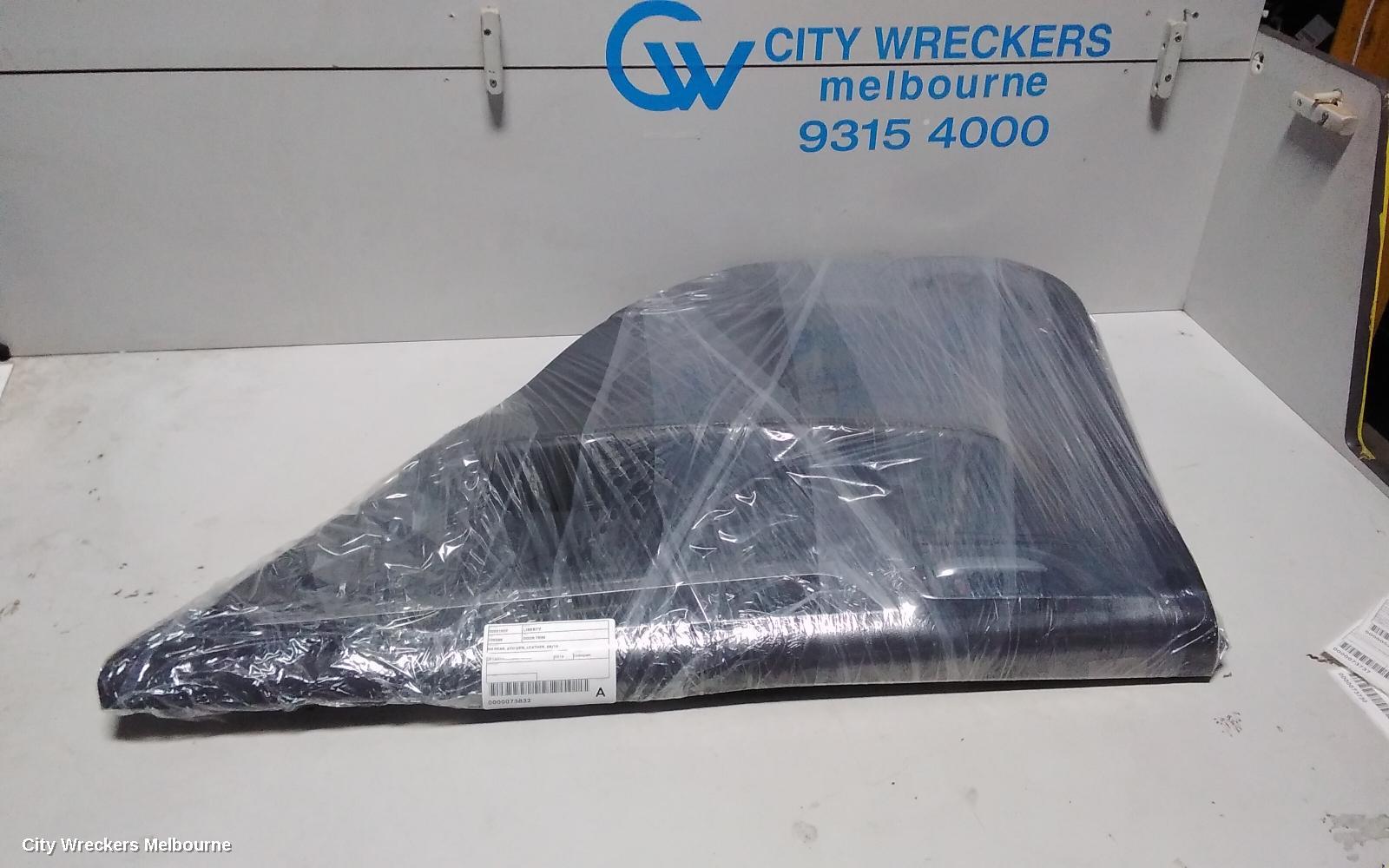 SUBARU LIBERTY DOOR TRIM, RH REAR, 6TH GEN, LEATHER, 08/2014 ONWARDS