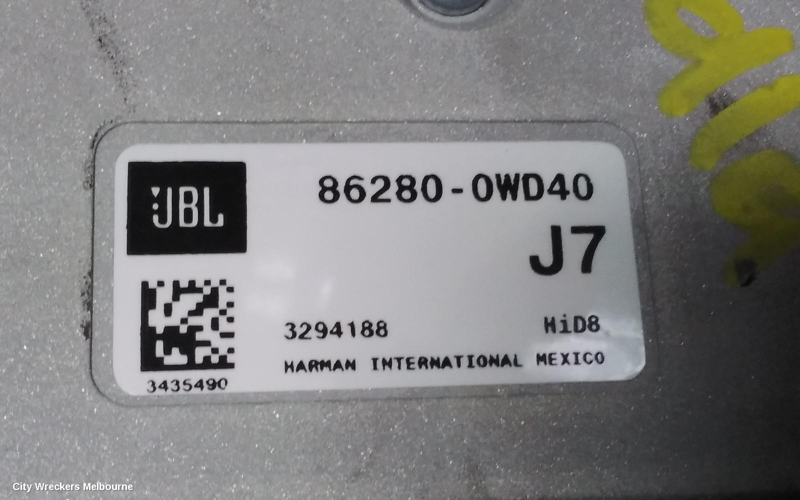 TOYOTA COROLLA, E210, 07/2018 ONWARDS, AMPLIFIER -86280-0WD40: 73838
