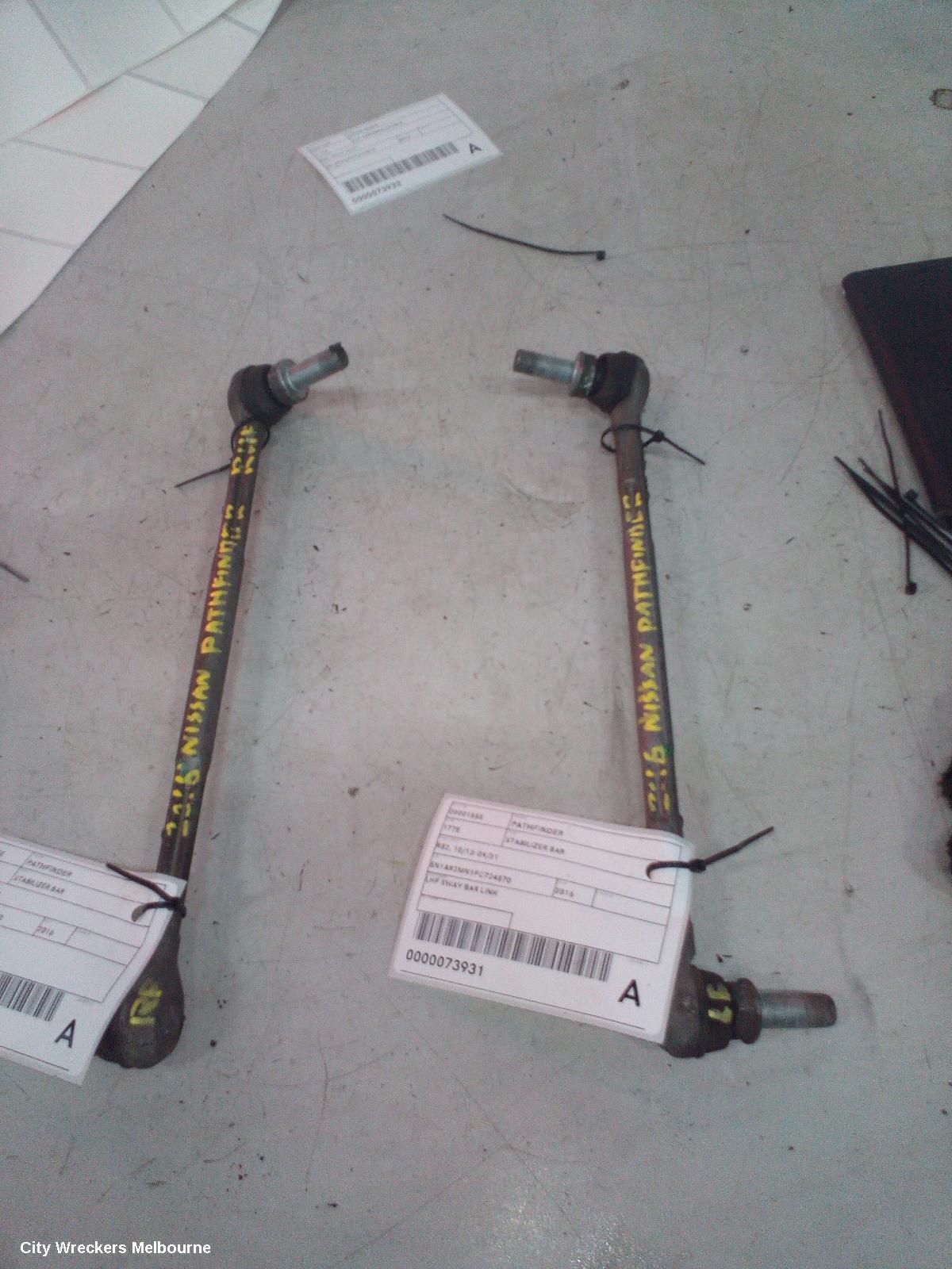 NISSAN PATHFINDER STABILISER BAR, R52, 06/2013 - 04/2021