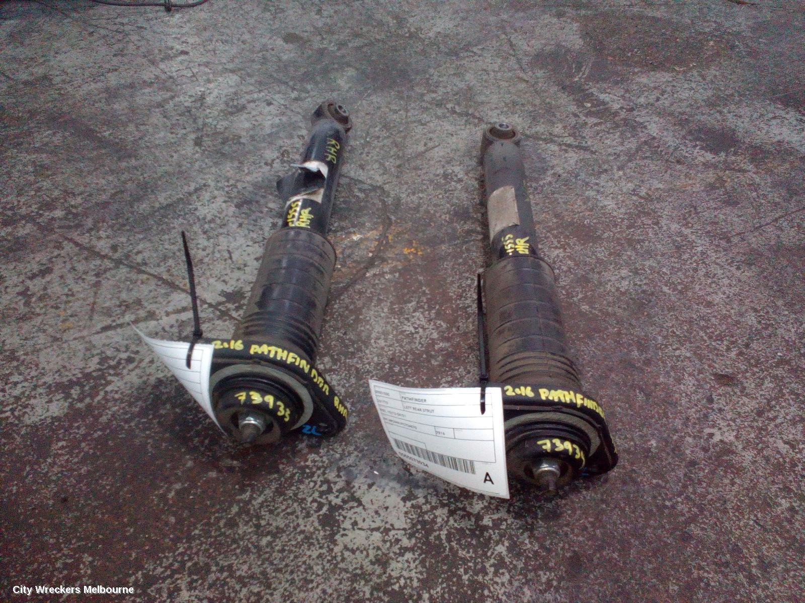 NISSAN PATHFINDER LEFT REAR STRUT, R52, 06/2013 - 04/2021