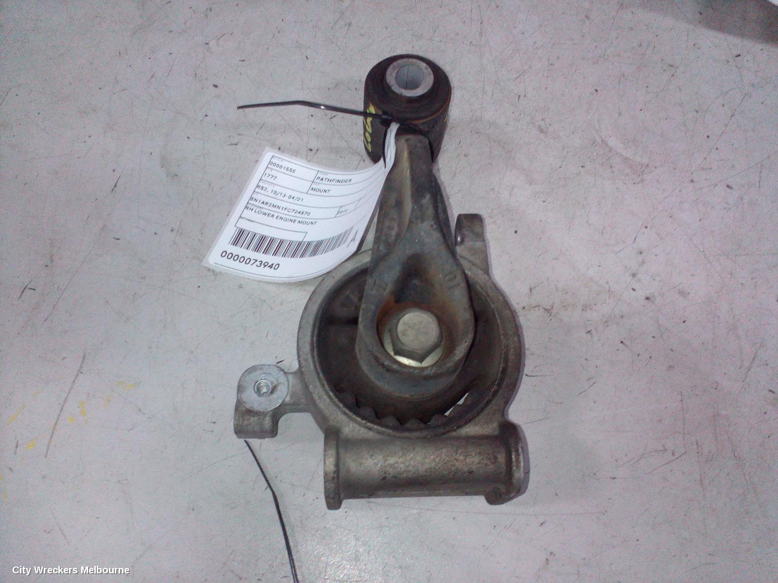 NISSAN PATHFINDER MOUNT, R52, 06/2013 - 04/2021