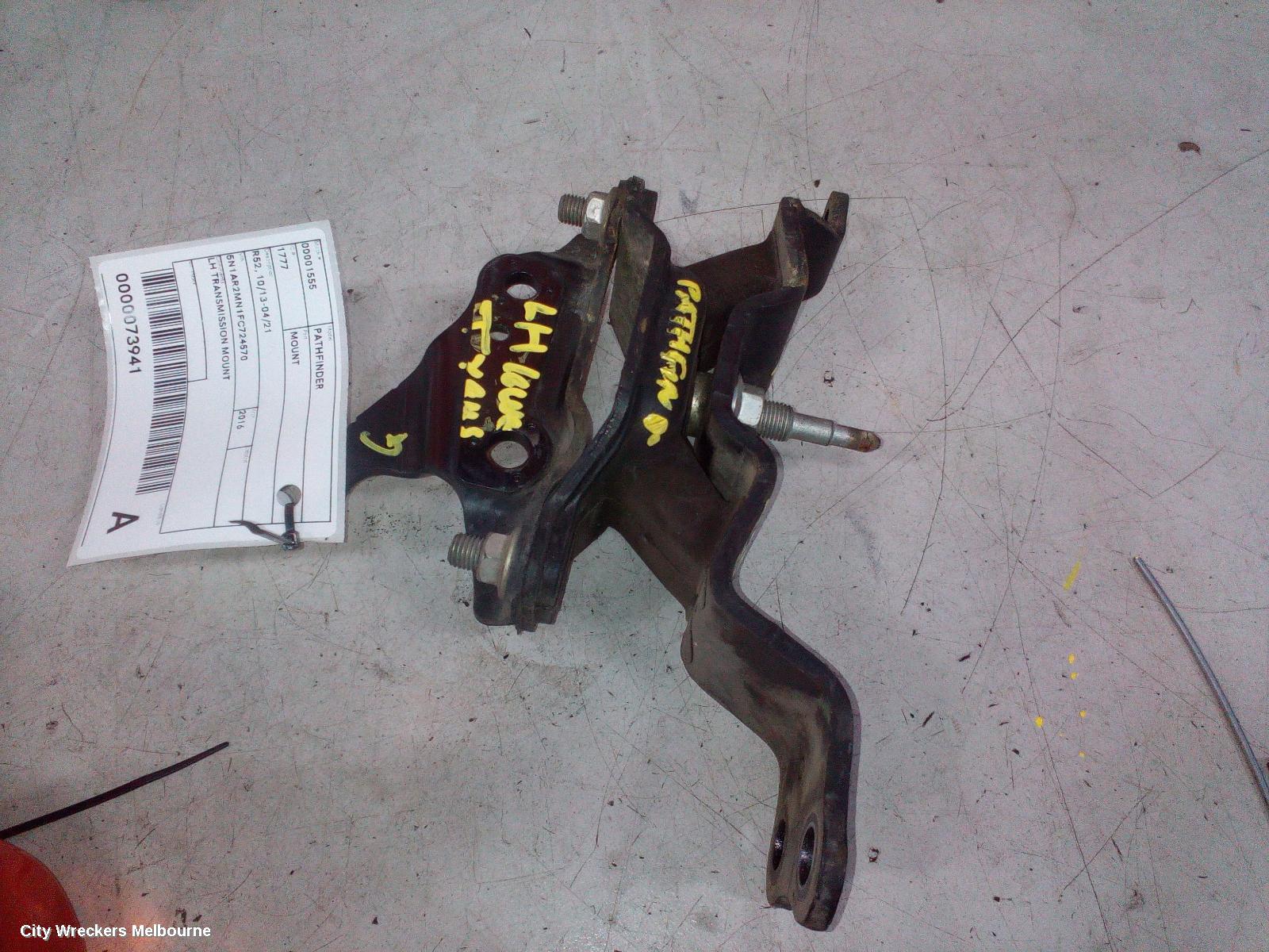 NISSAN PATHFINDER MOUNT, R52, 06/2013 - 04/2021