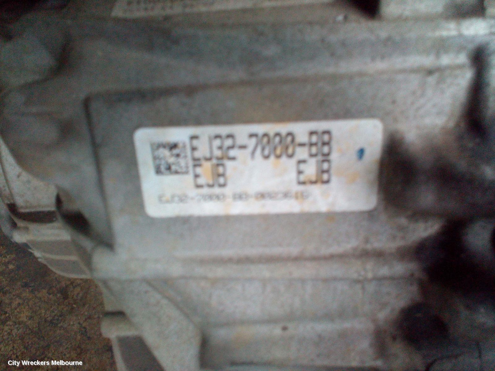 LAND ROVER RANGEROVER EVOQUE TRANS/GEARBOX, AUTO, DIESEL, 2.2, TURBO, 9 SPEED, NO TRANSFER CASE, L538, 03/2014 - 08/2015