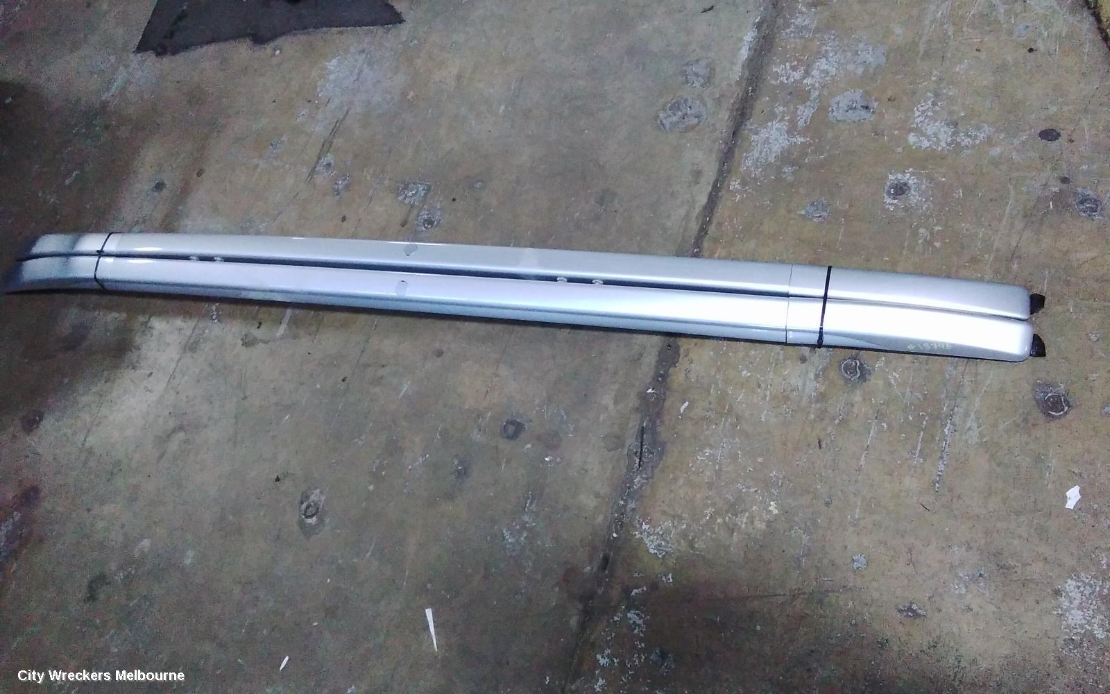 MITSUBISHI OUTLANDER ROOF RACK/BARS, ROOF RAILS, ZJ, 10/2012 - 03/2015