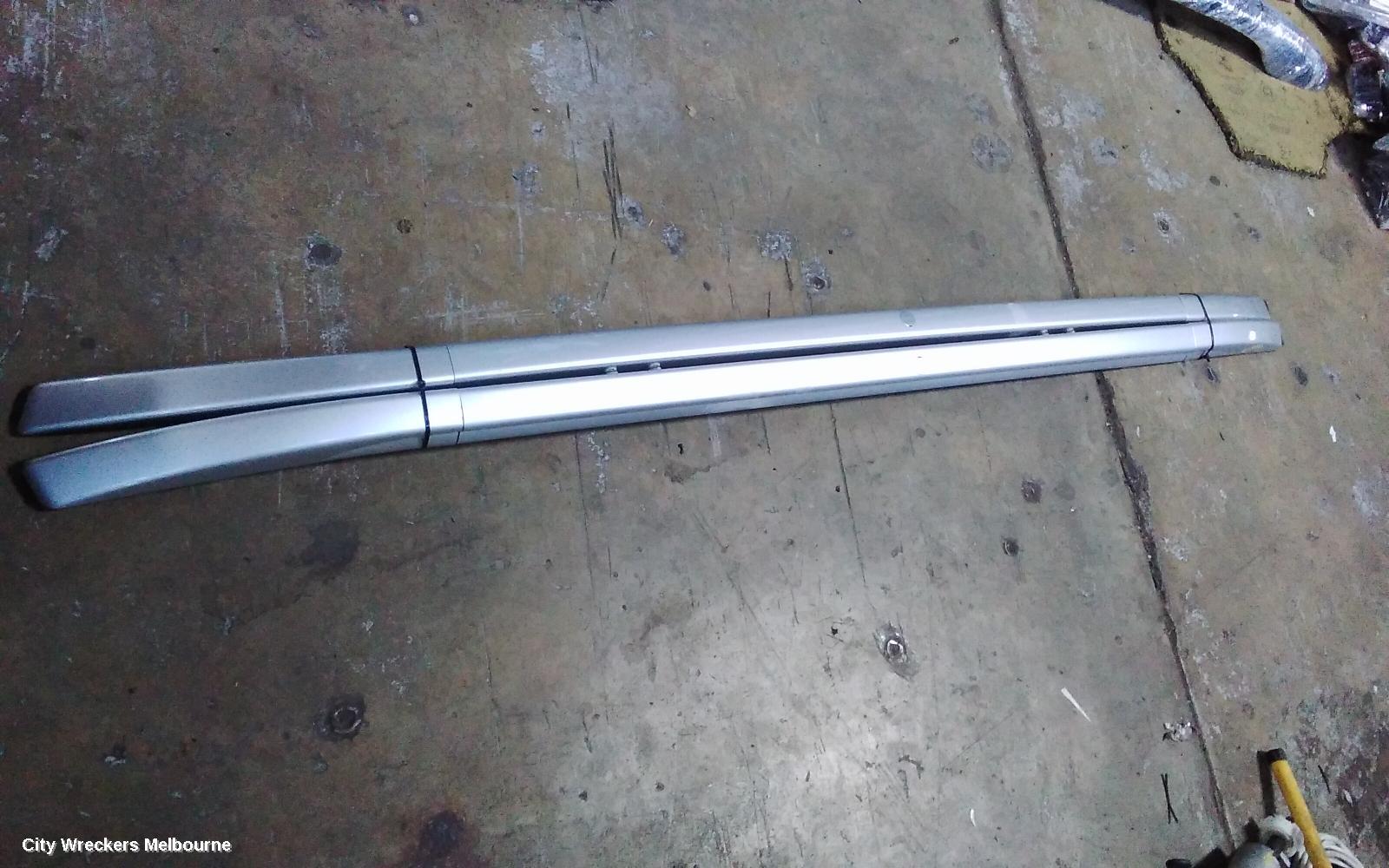 MITSUBISHI OUTLANDER ROOF RACK/BARS, ROOF RAILS, ZJ, 10/2012 - 03/2015