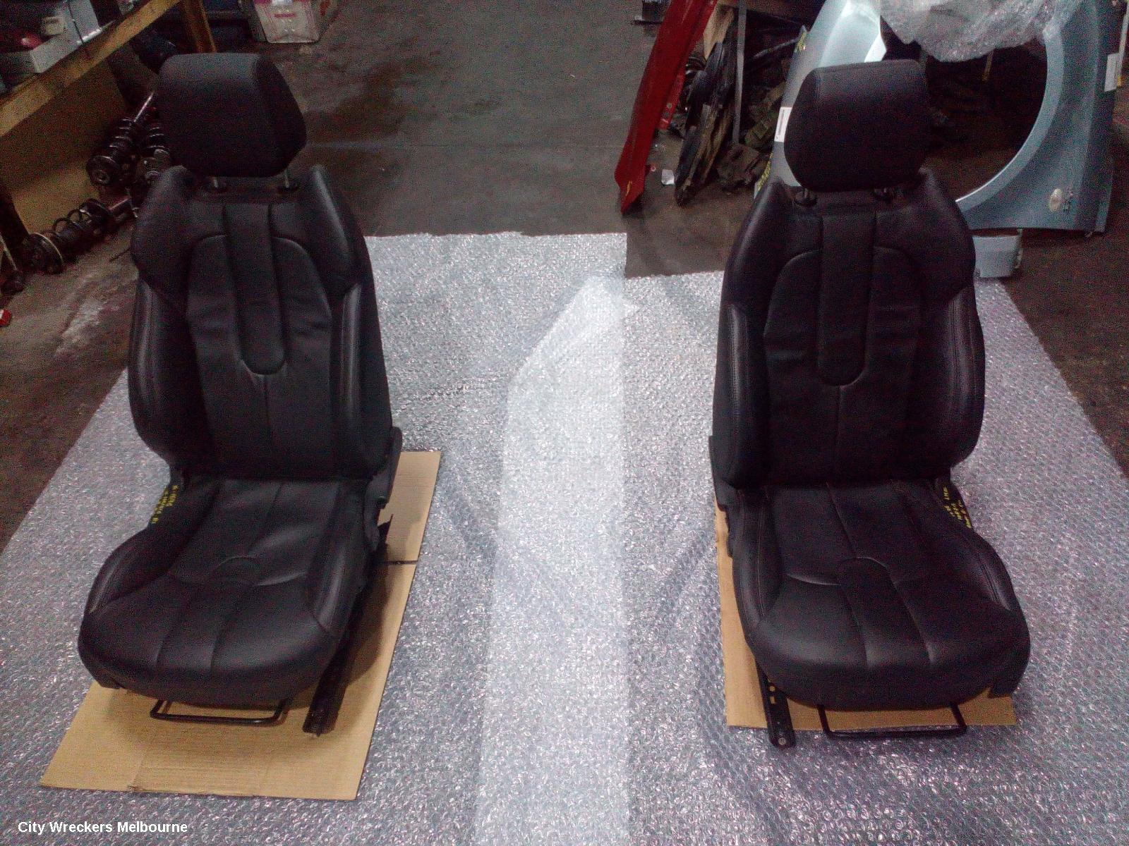 LAND ROVER RANGEROVER EVOQUE FRONT SEAT, LH FRONT, 5DR WAGON, LEATHER, BLACK, L538, 11/2011 - 01/2019