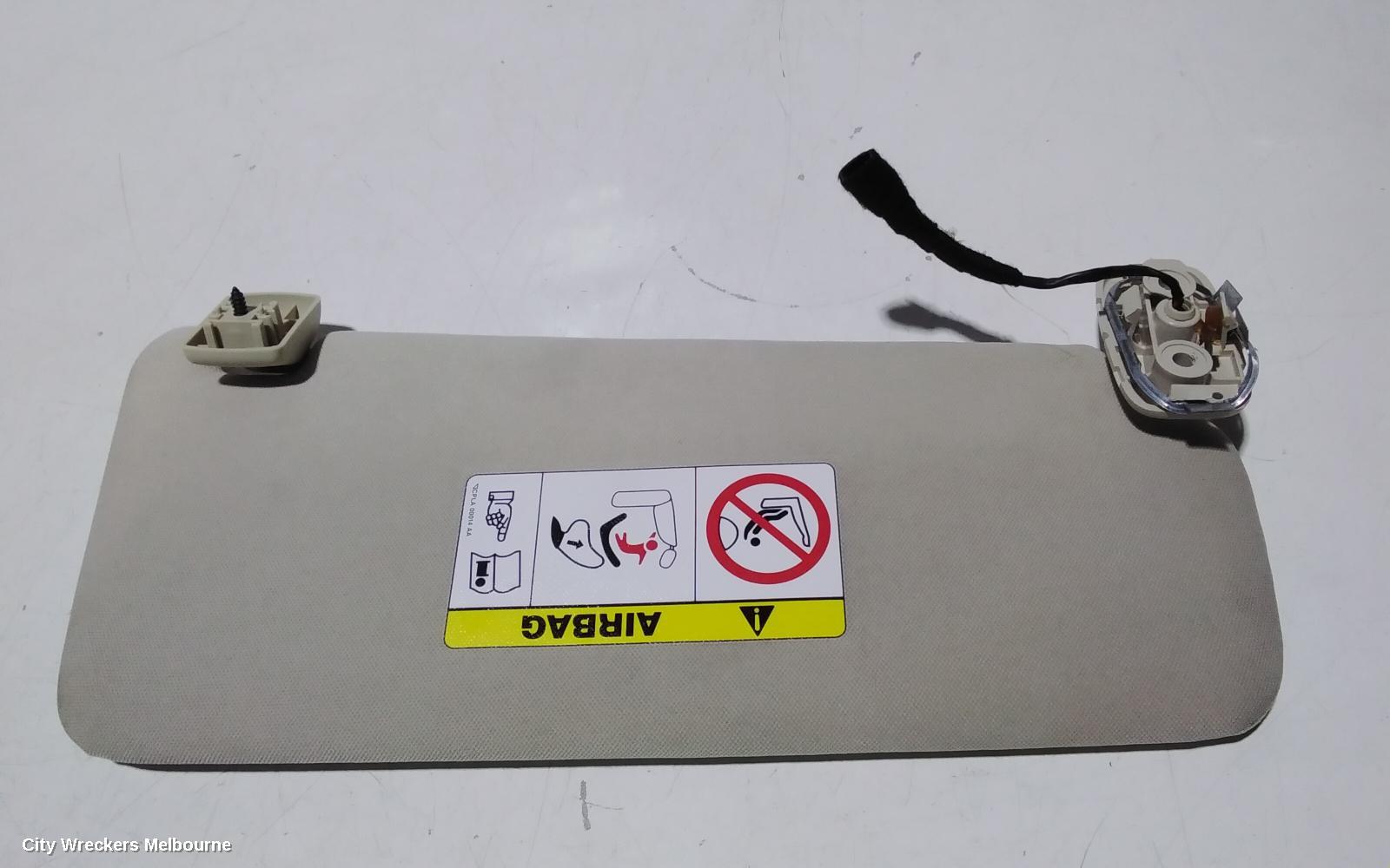 LAND ROVER RANGEROVER EVOQUE SUNVISOR, L538, LH SIDE, 11/2011 - 01/2019