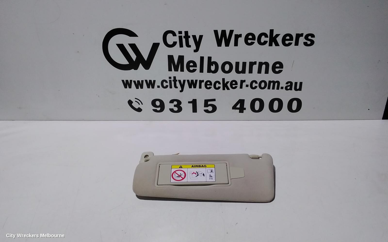 LAND ROVER RANGEROVER EVOQUE SUNVISOR, L538, LH SIDE, 11/2011 - 01/2019