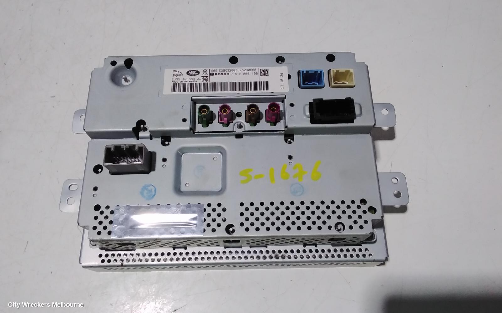 LAND ROVER RANGEROVER EVOQUE RADIO/CD/DVD/SAT/TV, DISPLAY SCREEN, L538, 11/2011 - 01/2019