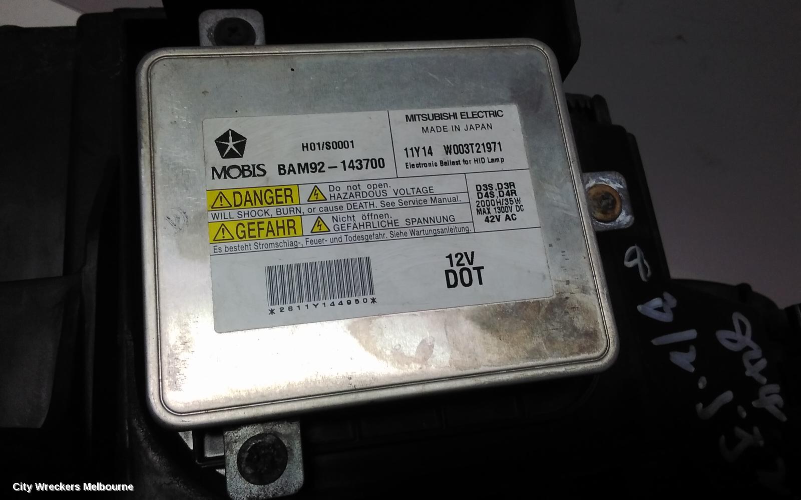 CHRYSLER 300C, LX2, 12/2011 - 12/2021, LH XENON  MODULE & BULB: 73972