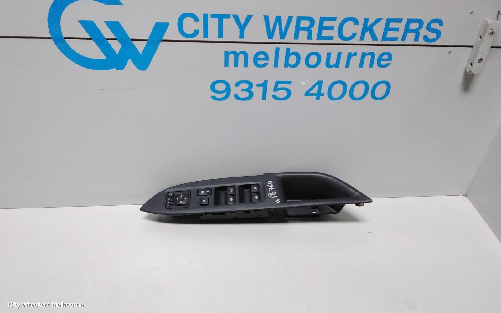 MITSUBISHI OUTLANDER PWR DR WIND SWITCH, RH FRONT (MASTER SWITCH), ZK, 04/2015 - 03/2018