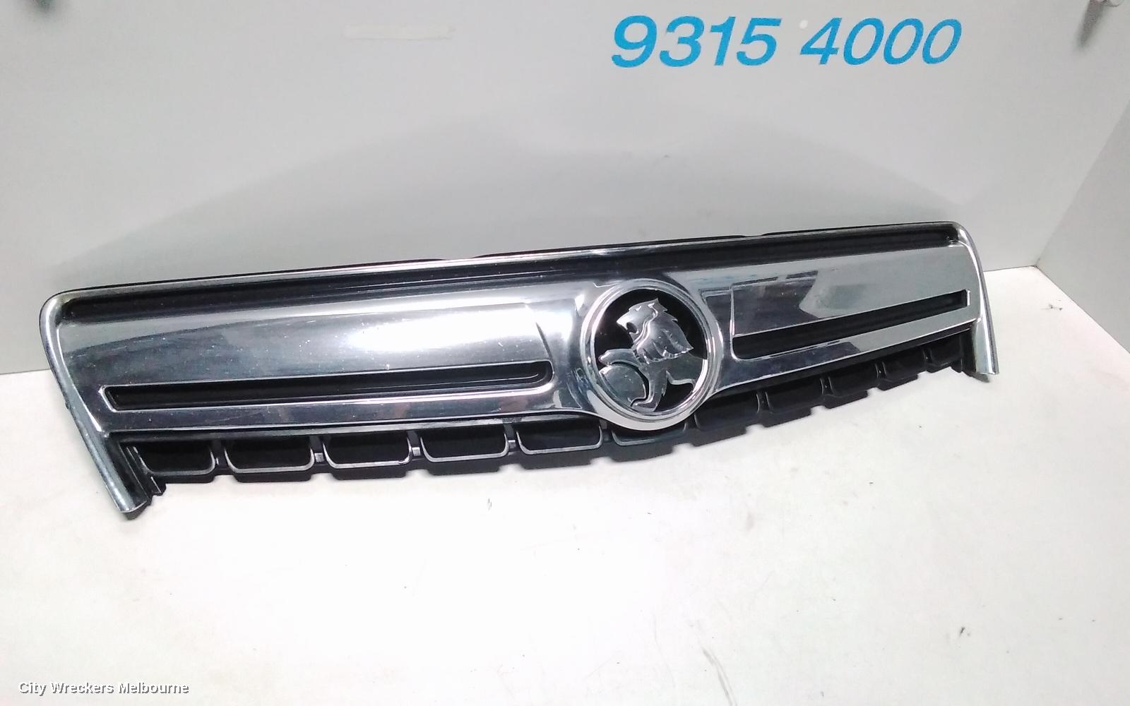 HOLDEN CAPTIVA GRILLE, RADIATOR GRILLE (UPPER), CG, MAXX/CAPTIVA 5 (4TH VIN = D), 09/2006 - 02/2011