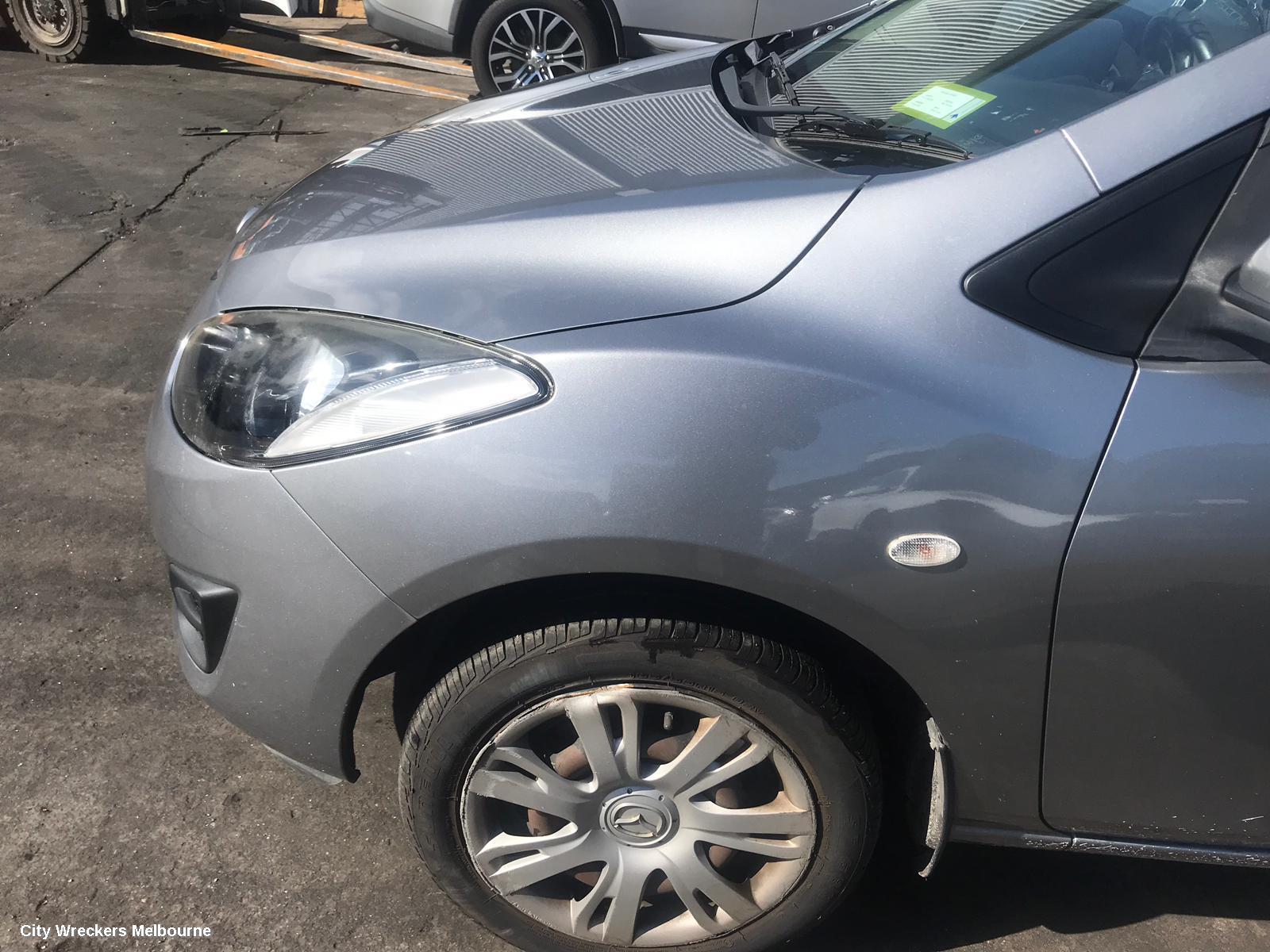 MAZDA 2 LEFT DRIVESHAFT, MANUAL, ABS TYPE, DE SERIES, 09/2007 - 09/2014