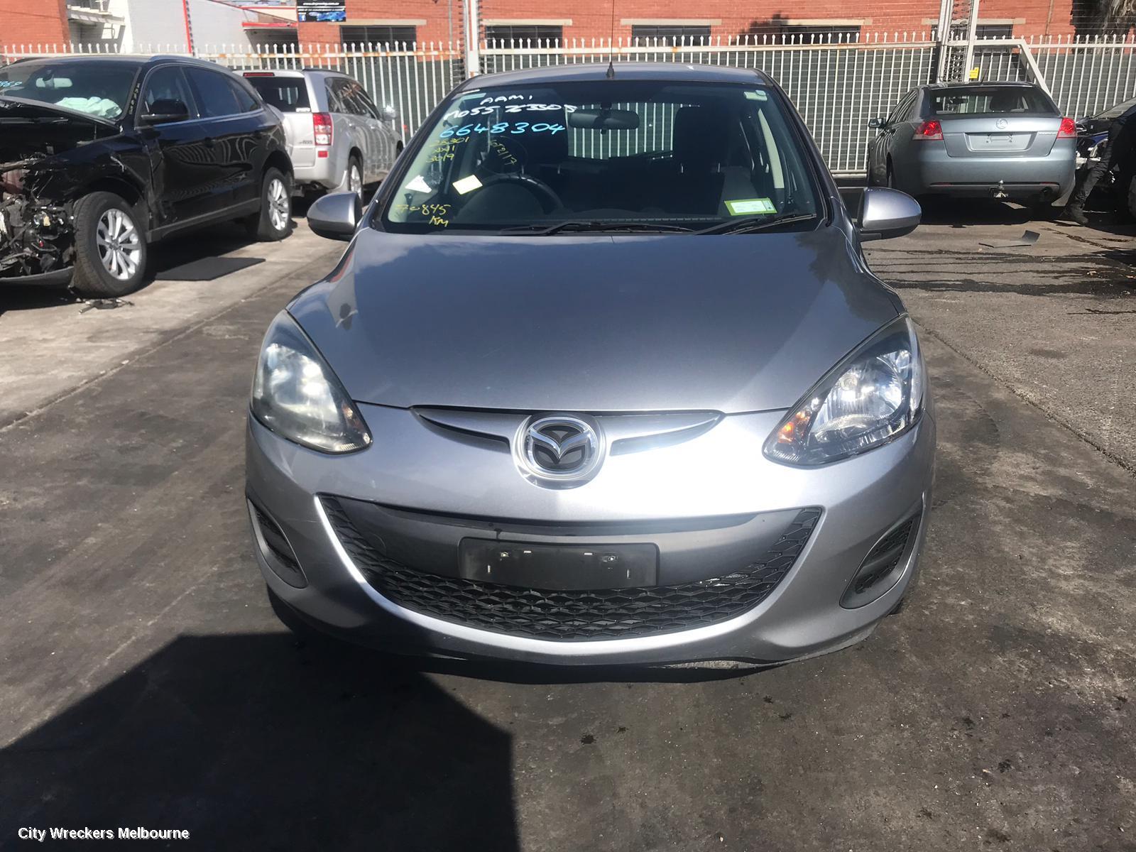 MAZDA 2 LEFT DRIVESHAFT, MANUAL, ABS TYPE, DE SERIES, 09/2007 - 09/2014