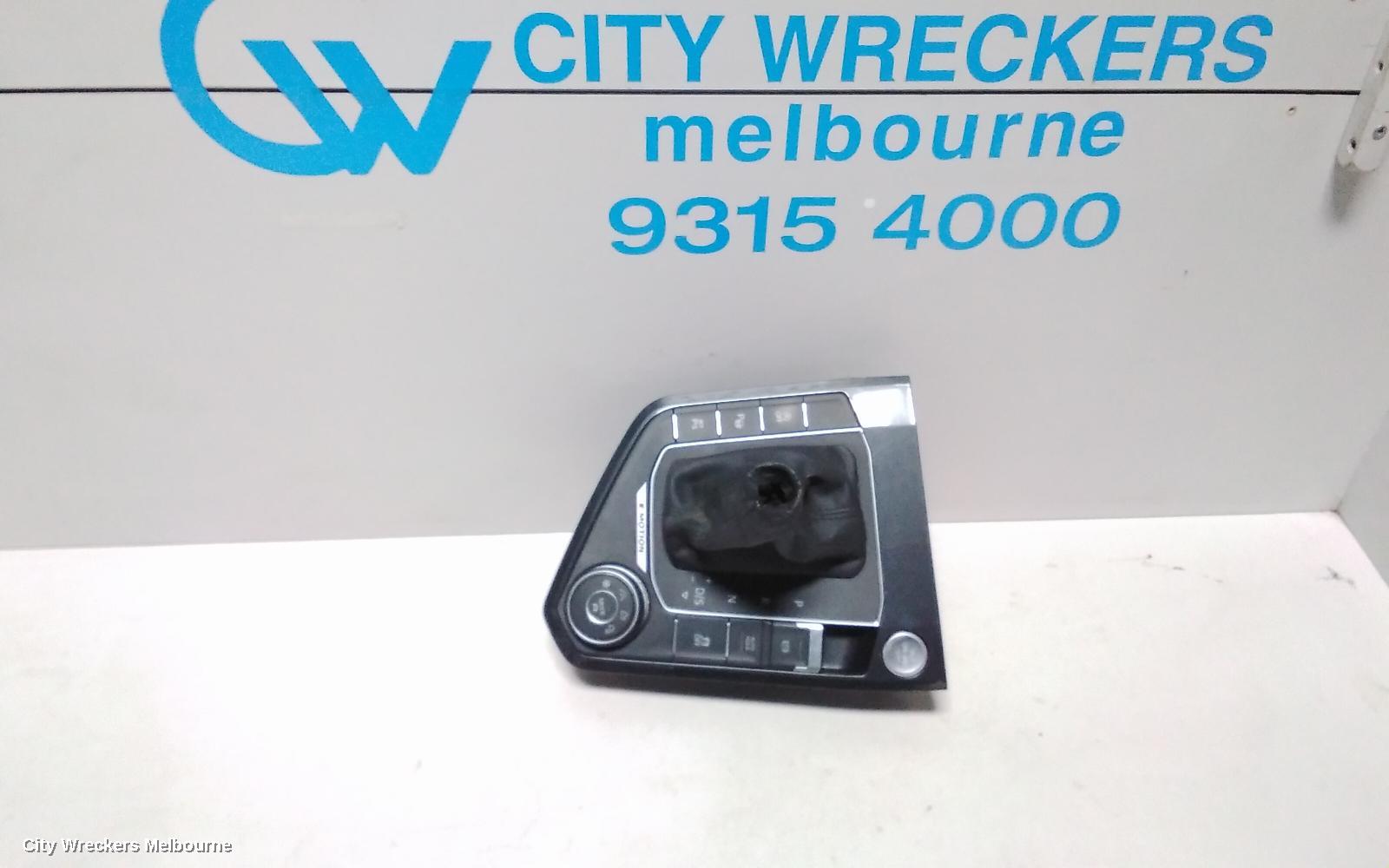 VOLKSWAGEN TIGUAN GEAR STICK/SHIFTER, 5NA, AUTO, 7 SPEED, 06/2016 ONWARDS