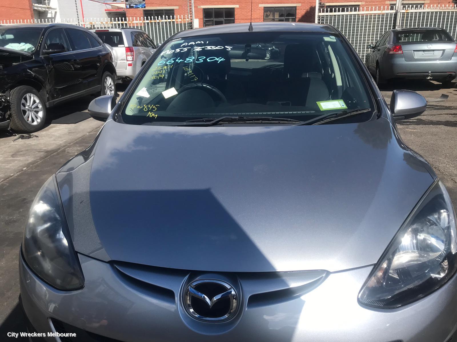 MAZDA 2 LEFT DRIVESHAFT, MANUAL, ABS TYPE, DE SERIES, 09/2007 - 09/2014