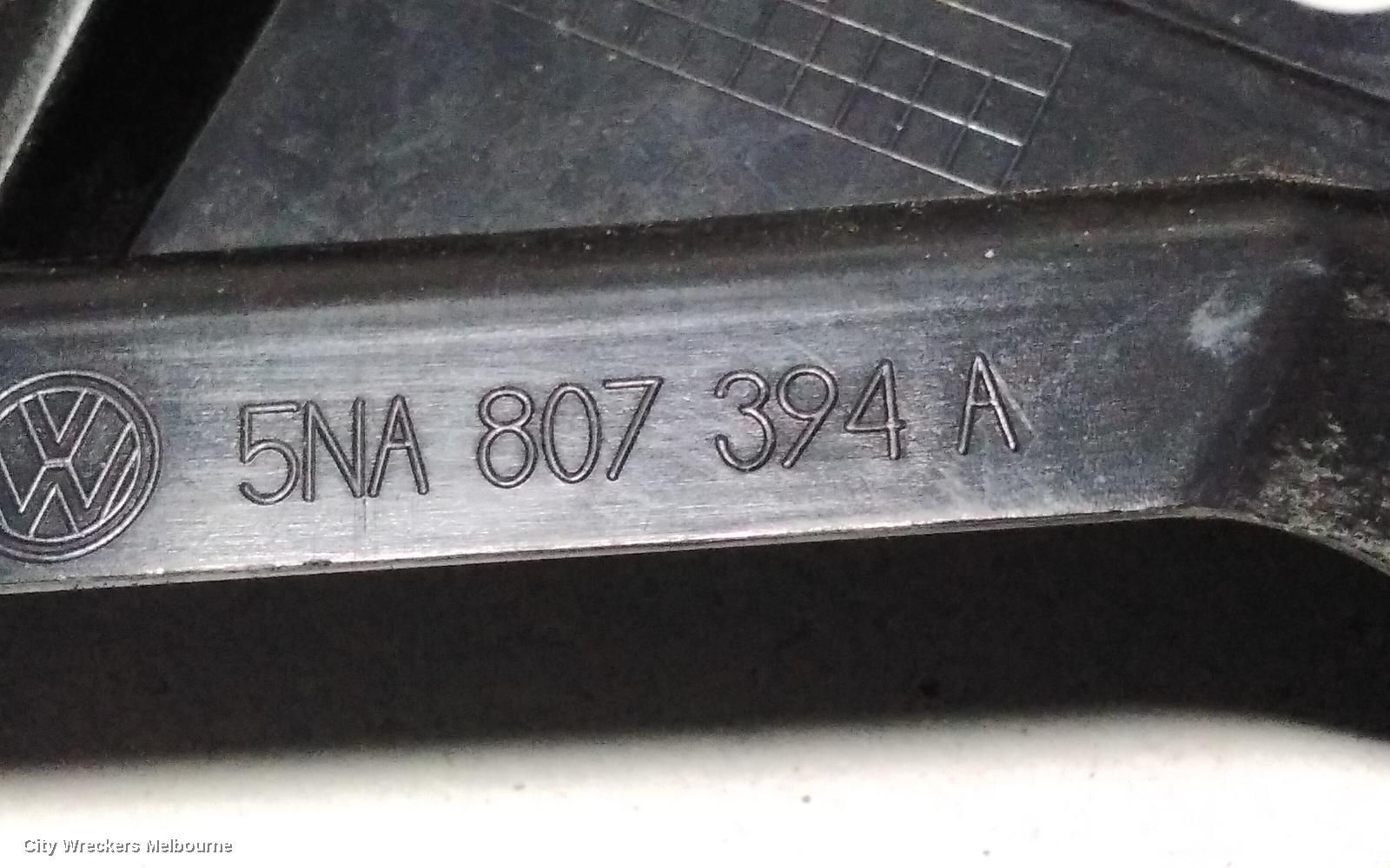 VOLKSWAGEN TIGUAN, 5NA, 06/2016 - 02/2024, RHR BAR BRAKET: 74044