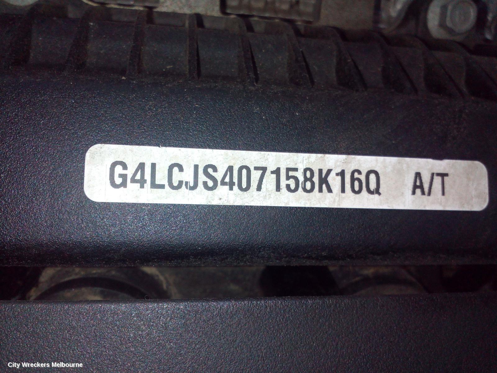 KIA RIO ENGINE, PETROL, 1.4, G4LC, YB, 12/2016 ONWARDS
