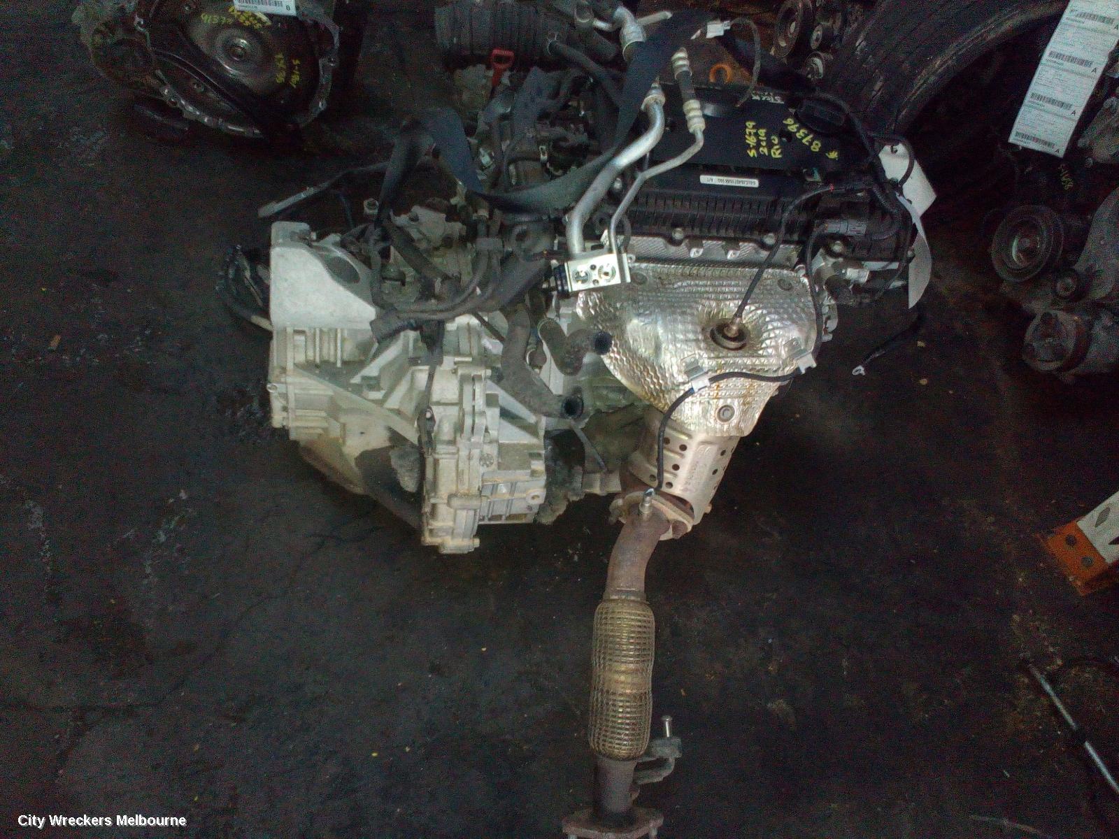 KIA RIO TRANS/GEARBOX, AUTO, PETROL, 1.4, G4LC, 4 SPEED, YB, 12/2016 - 06/2020