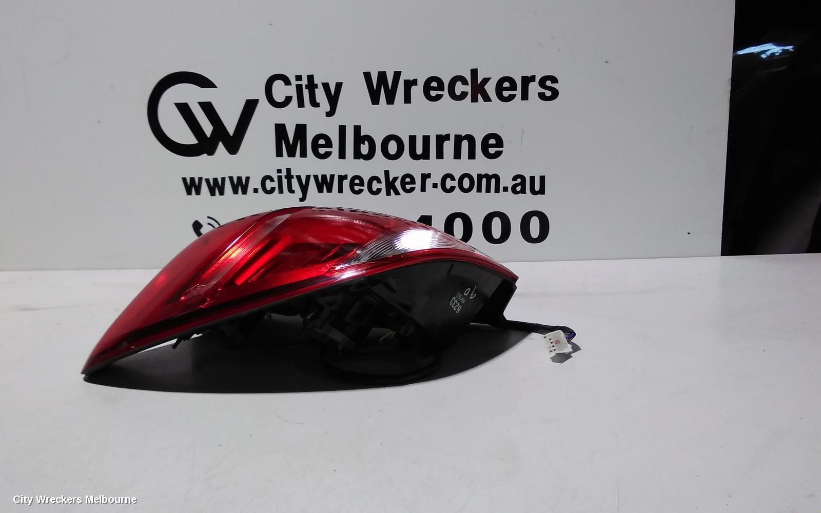 HOLDEN CAPTIVA LEFT TAILLIGHT, CG, CAPTIVA 7 (VIN KL3C), 12/2013 - 06/2018