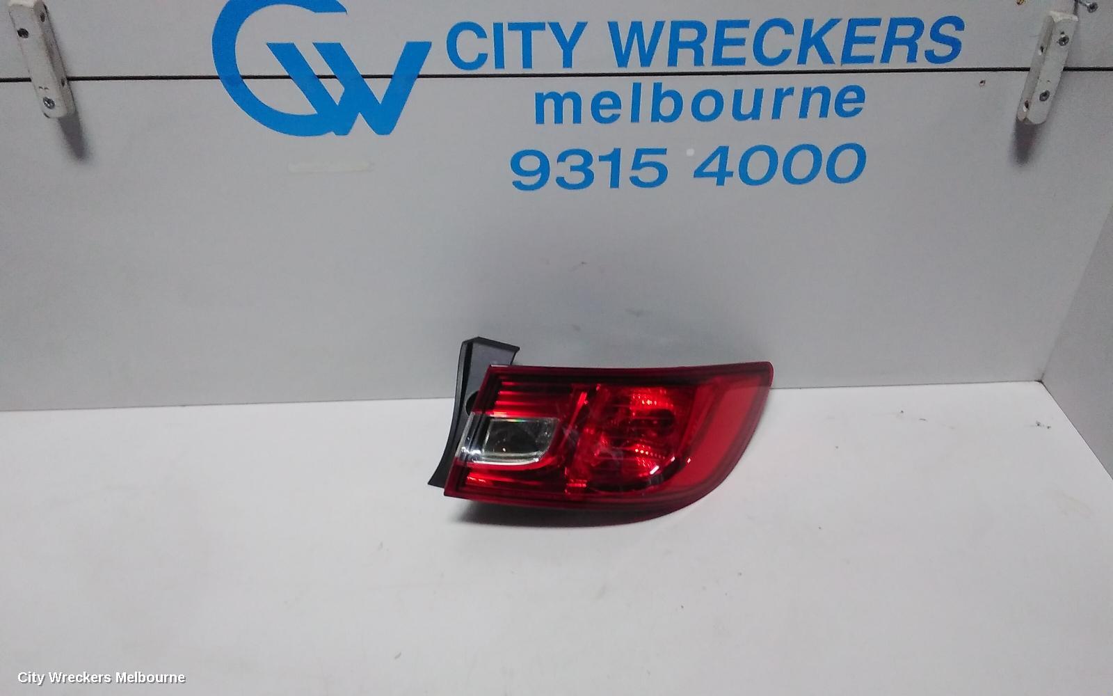 RENAULT CLIO RIGHT TAILLIGHT, X98, 09/2013 - 07/2016