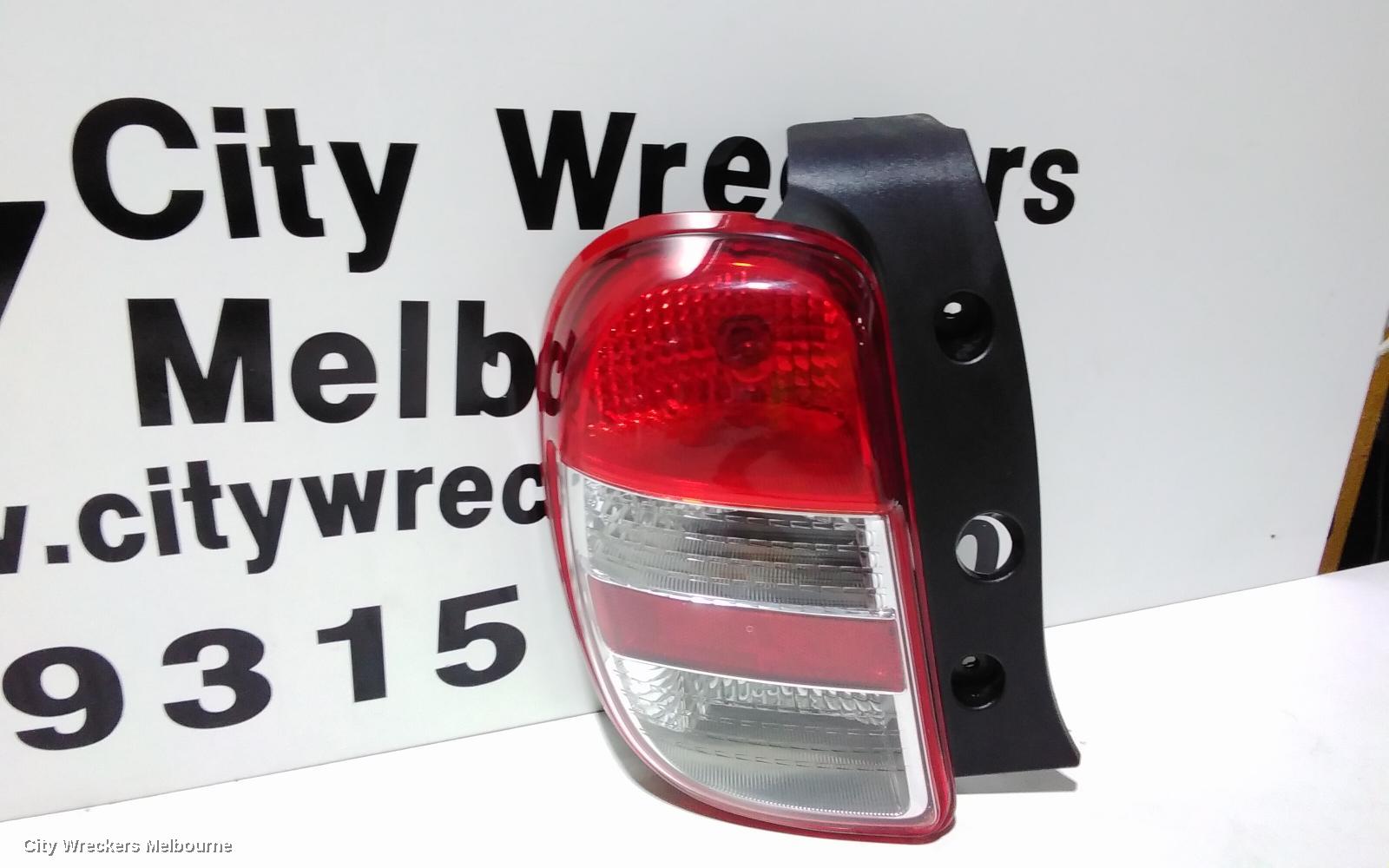 NISSAN MICRA LEFT TAILLIGHT, K13, 12/2012 - 03/2015