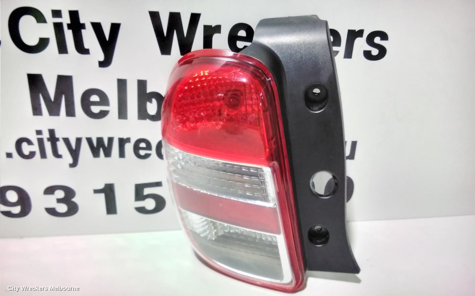 NISSAN MICRA LEFT TAILLIGHT, K13, 12/2012 - 03/2015