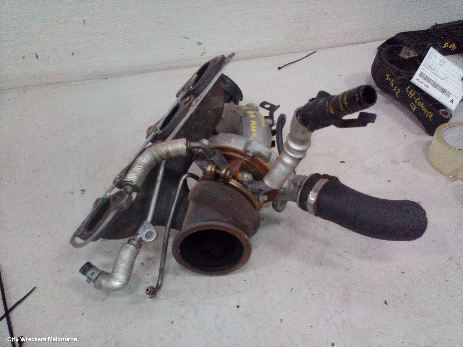 HOLDEN CRUZE TURBO SUPERCHARGER, PETROL, 1.4, JH, 03/2011 - 01/2017
