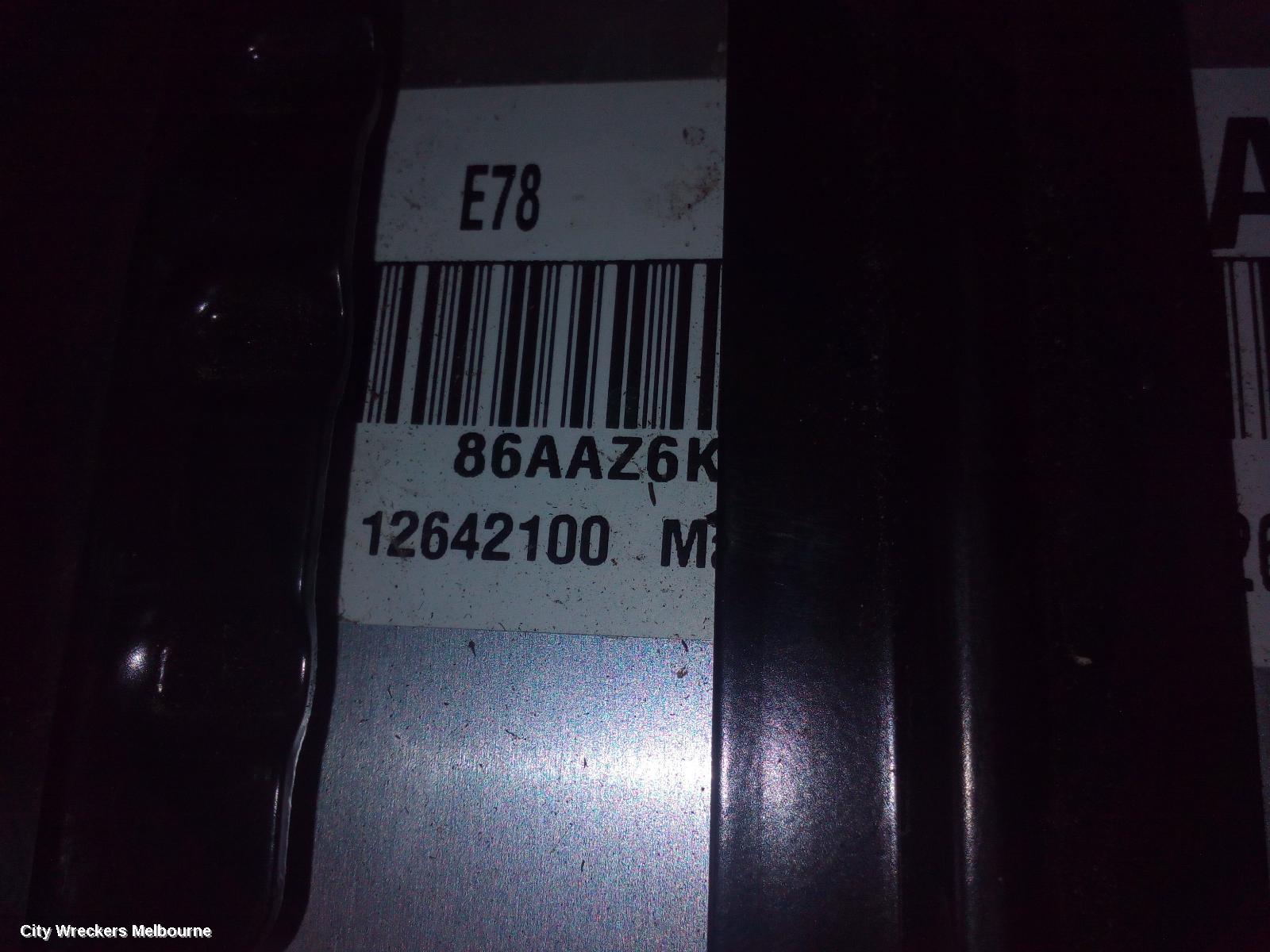 HOLDEN CRUZE ECU, ENGINE ECU, 1.4, PETROL, TURBO, ECU ONLY, JH, 03/2011 - 01/2017