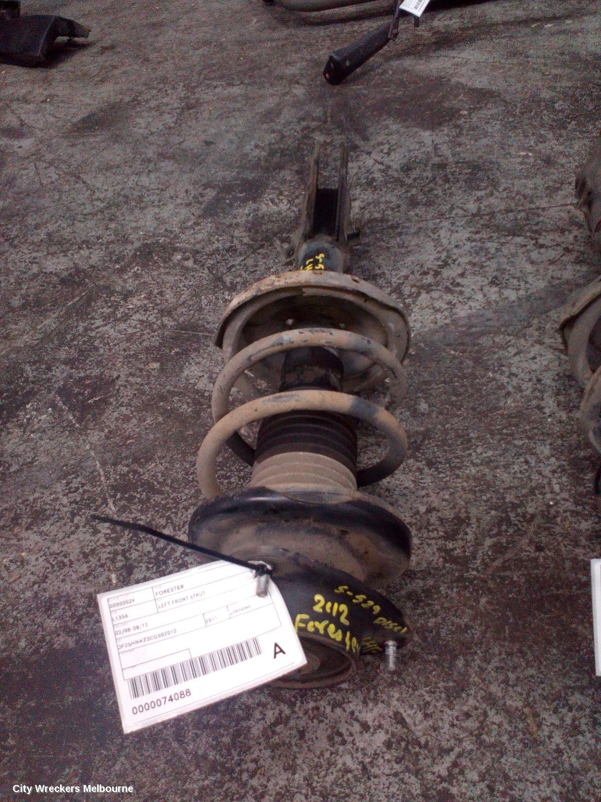 SUBARU FORESTER LEFT FRONT STRUT, 02/2008 - 08/2012