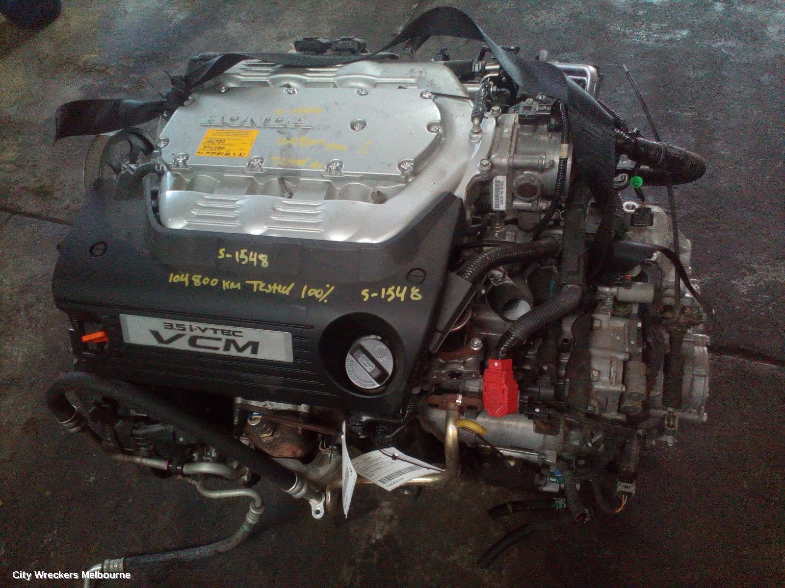 HONDA ACCORD STARTER, 3.5, J35Z, 8TH GEN (VIN MRHCP), 02/2008 - 05/2013