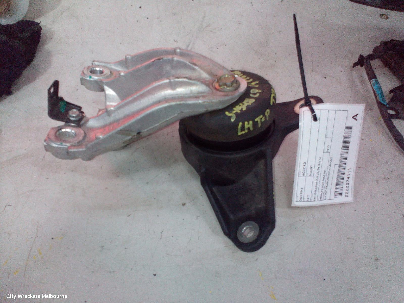 HONDA ACCORD MOUNT, 8TH GENERATION 02/2008 - 04/2013