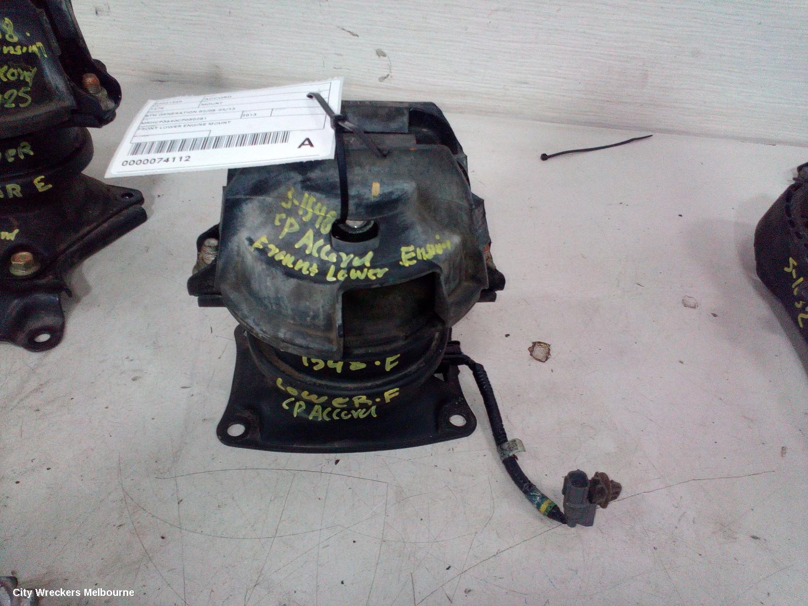 HONDA ACCORD MOUNT, 8TH GENERATION 02/2008 - 04/2013